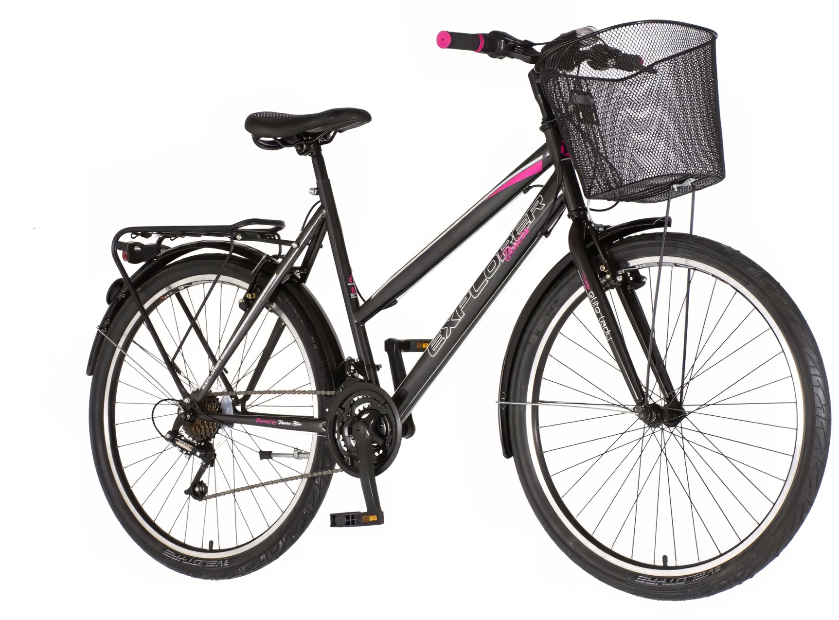 Bicikl Explorer Elite Lady 26"  sivo roze
