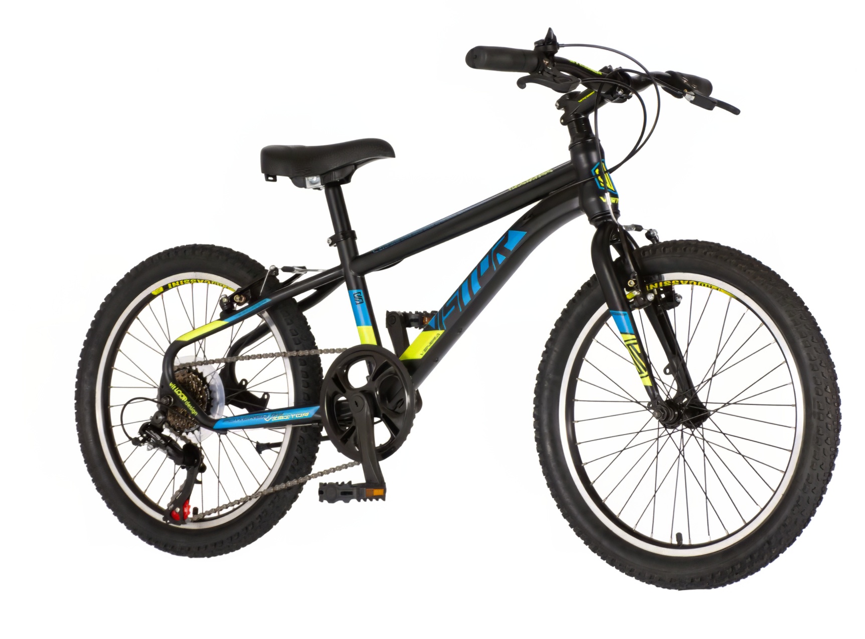 Bicikl Visitor Radiance 20" crno žuti