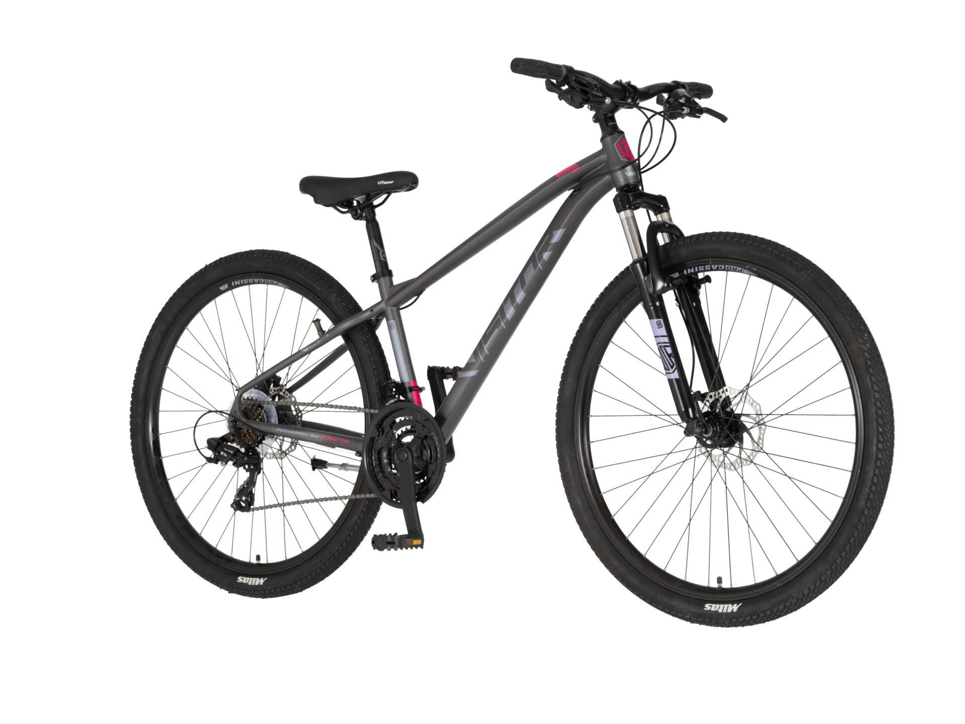 Bicikl Visitor Cascade 29" sivo roze