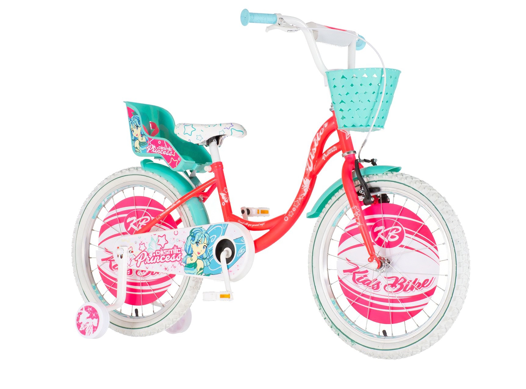 Bicikl Visitor Cosmic Princess 20 "crveno tirkiz