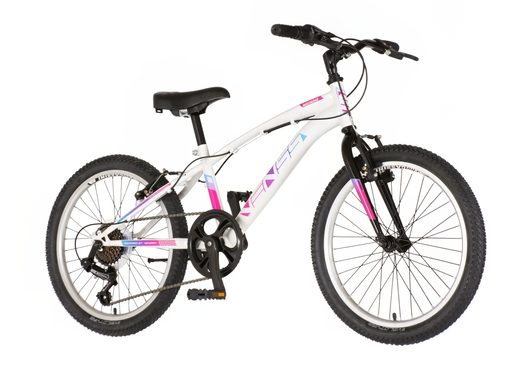 Bicikl Venssini Arcadia 20" belo roze