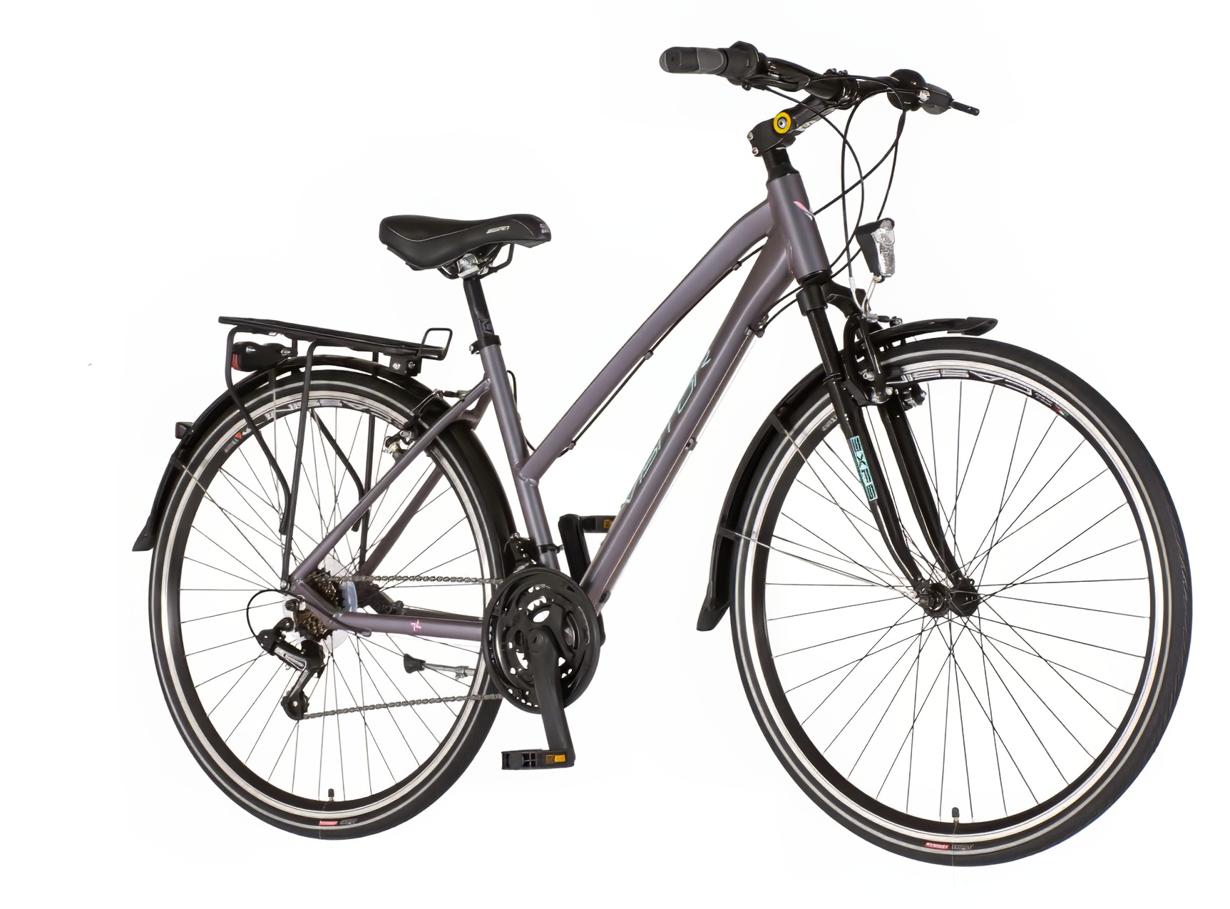 Bicikl Visitor Terra Lady 28" sivo tirkiz