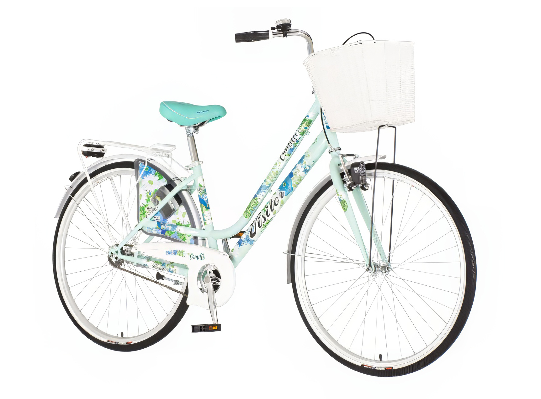 Visitor camille fashion bicikla tirkiz plava-fas289f