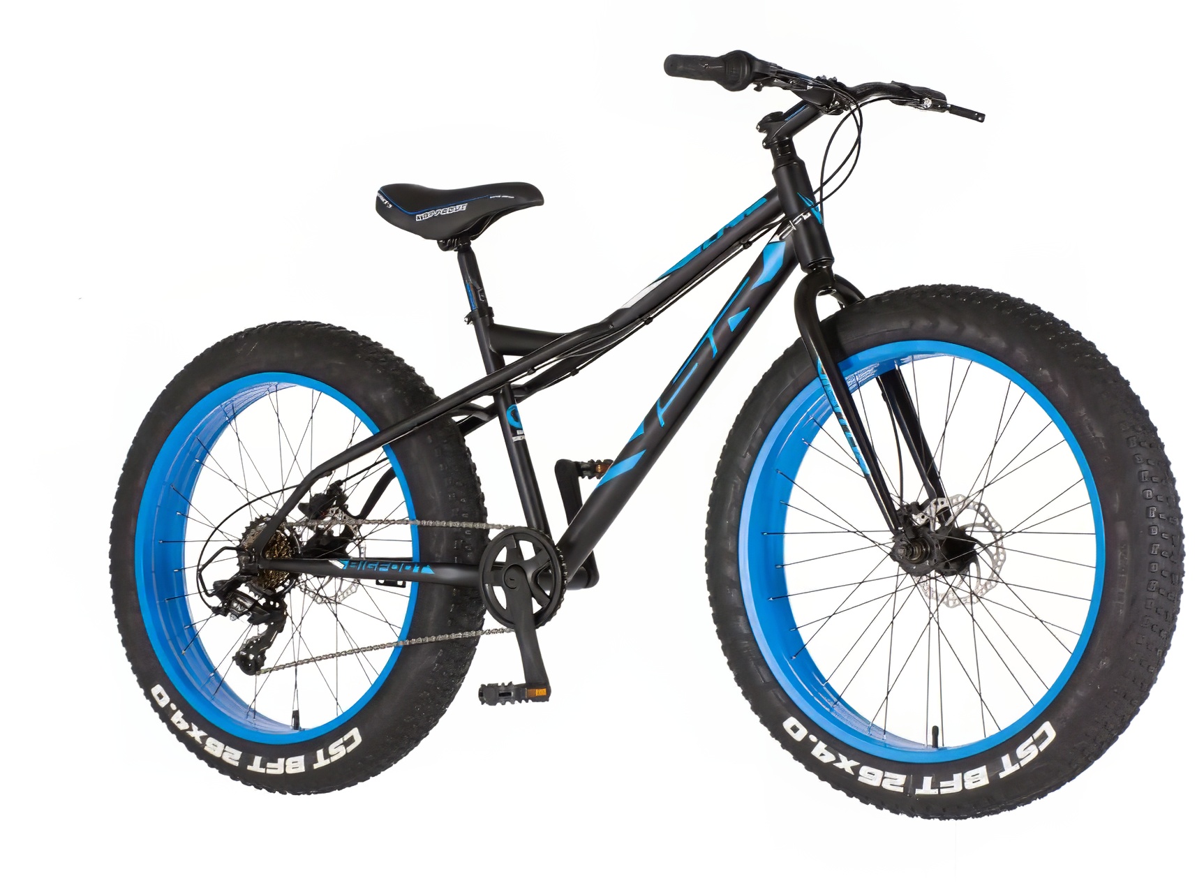 Bicikl Visitor Fat Bike 26" Bigfoot crno plavi