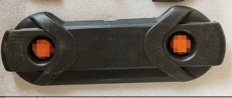 EB.PLASTIKA ZADNJA ZAŠTITNA DONJA CRNA BN025