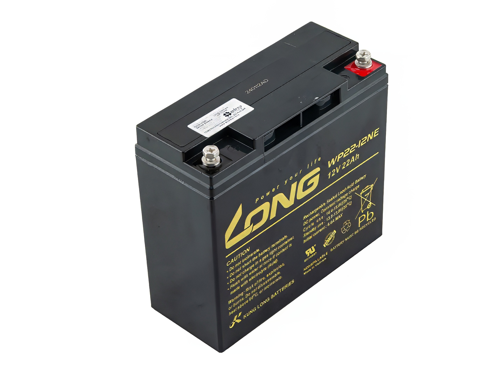 EB.BATERIJA OLOVNA LONG WP22-12NE 12V 22AH