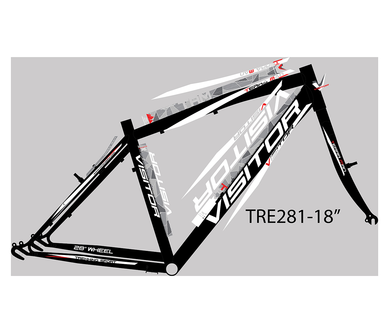 Tre281 28/18 F.RAM CASSINI za visitor terra man sivi 2021 @@