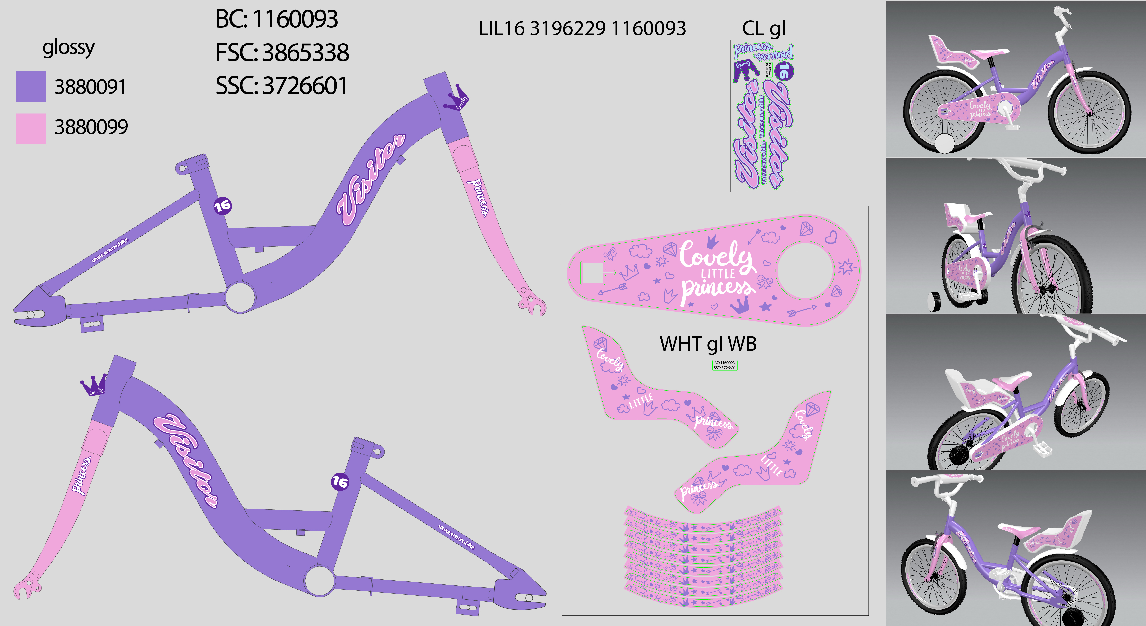 NAL.P.RAM.VEN STICKER LIL162DZTVKK/24AR9P8/16"9"