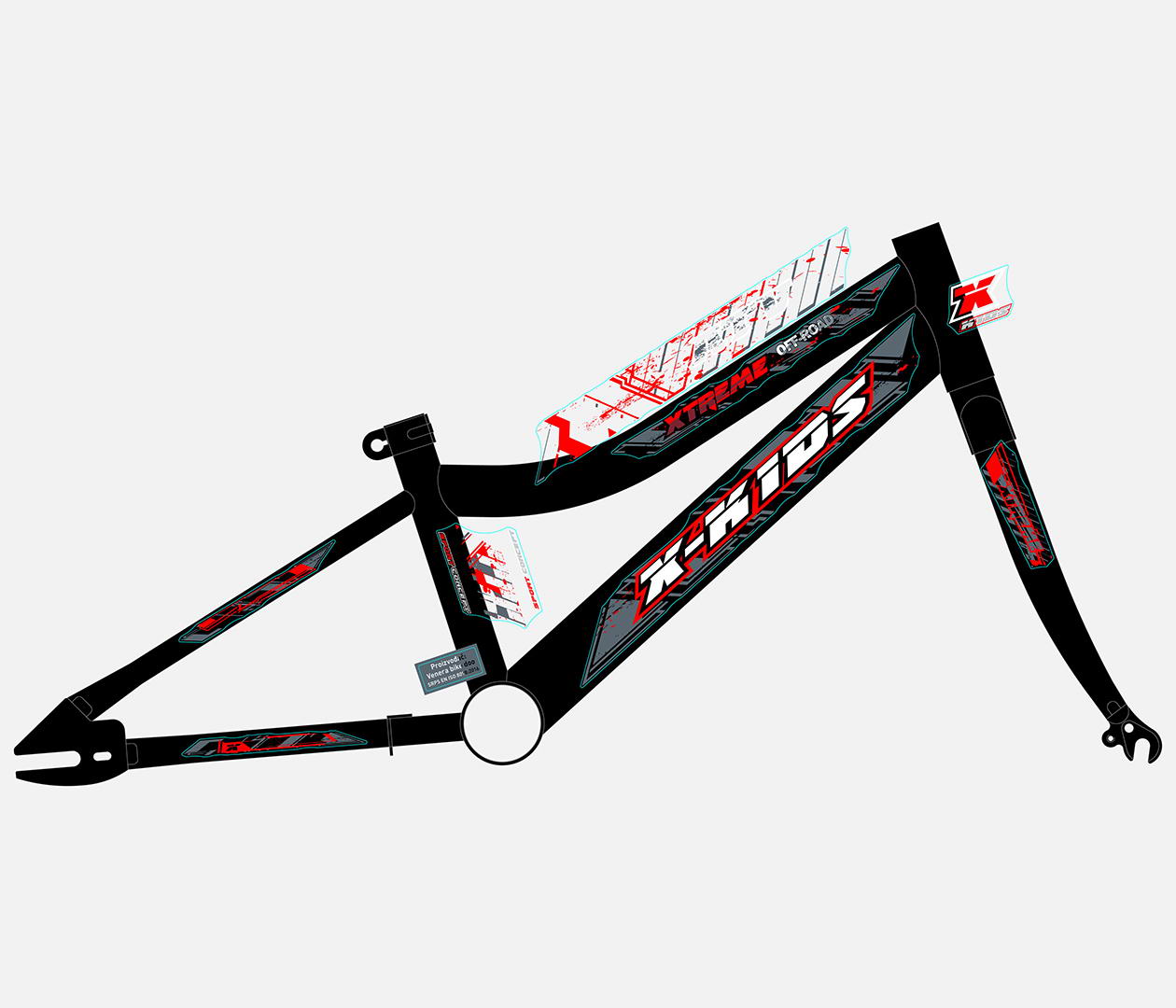 NAL.P.RAM.VEN sticker xtr160 2021 @@@