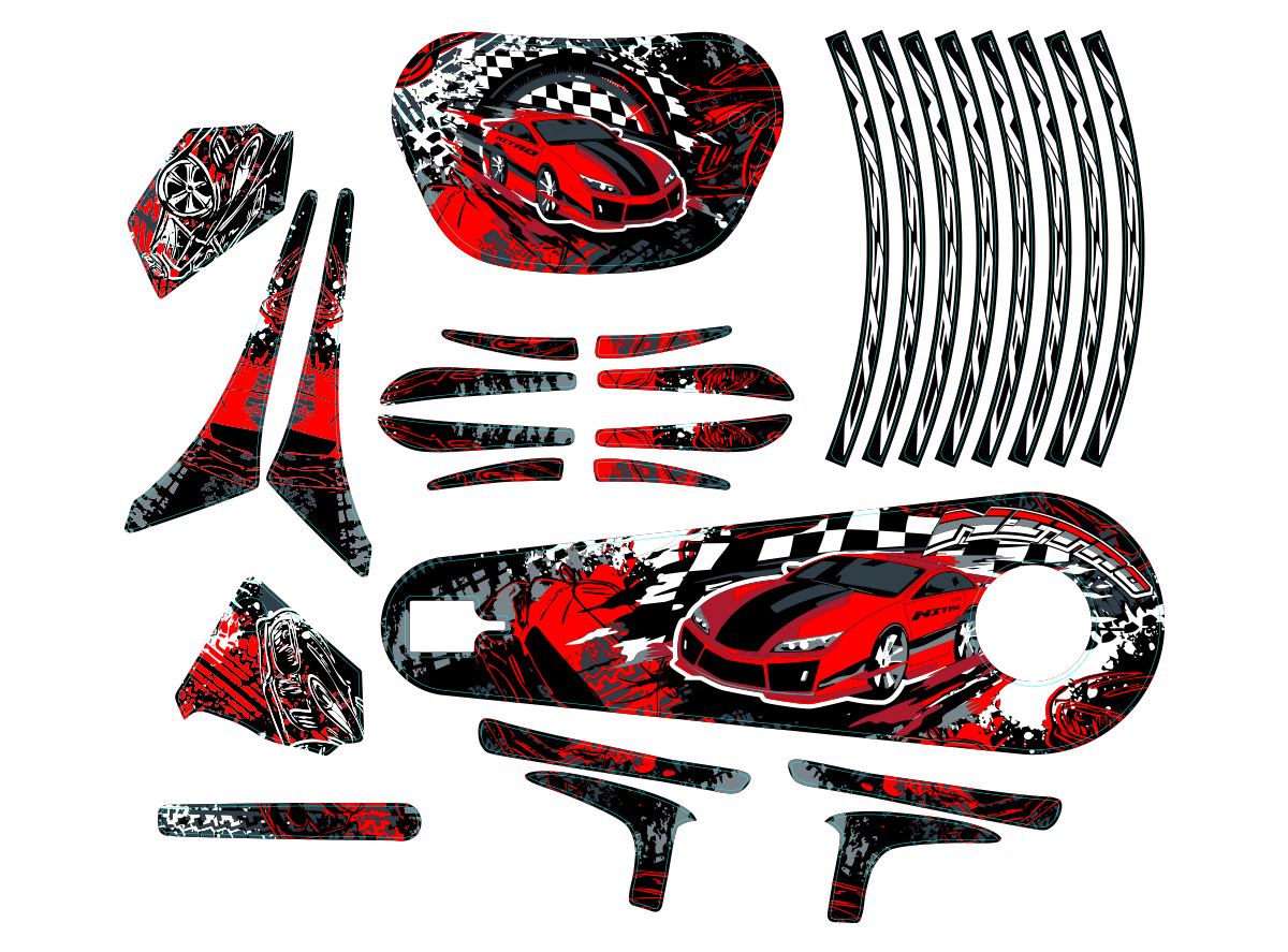 NAL.P.VEN  NIT NITRO 20 SET NALEPNICA 2019