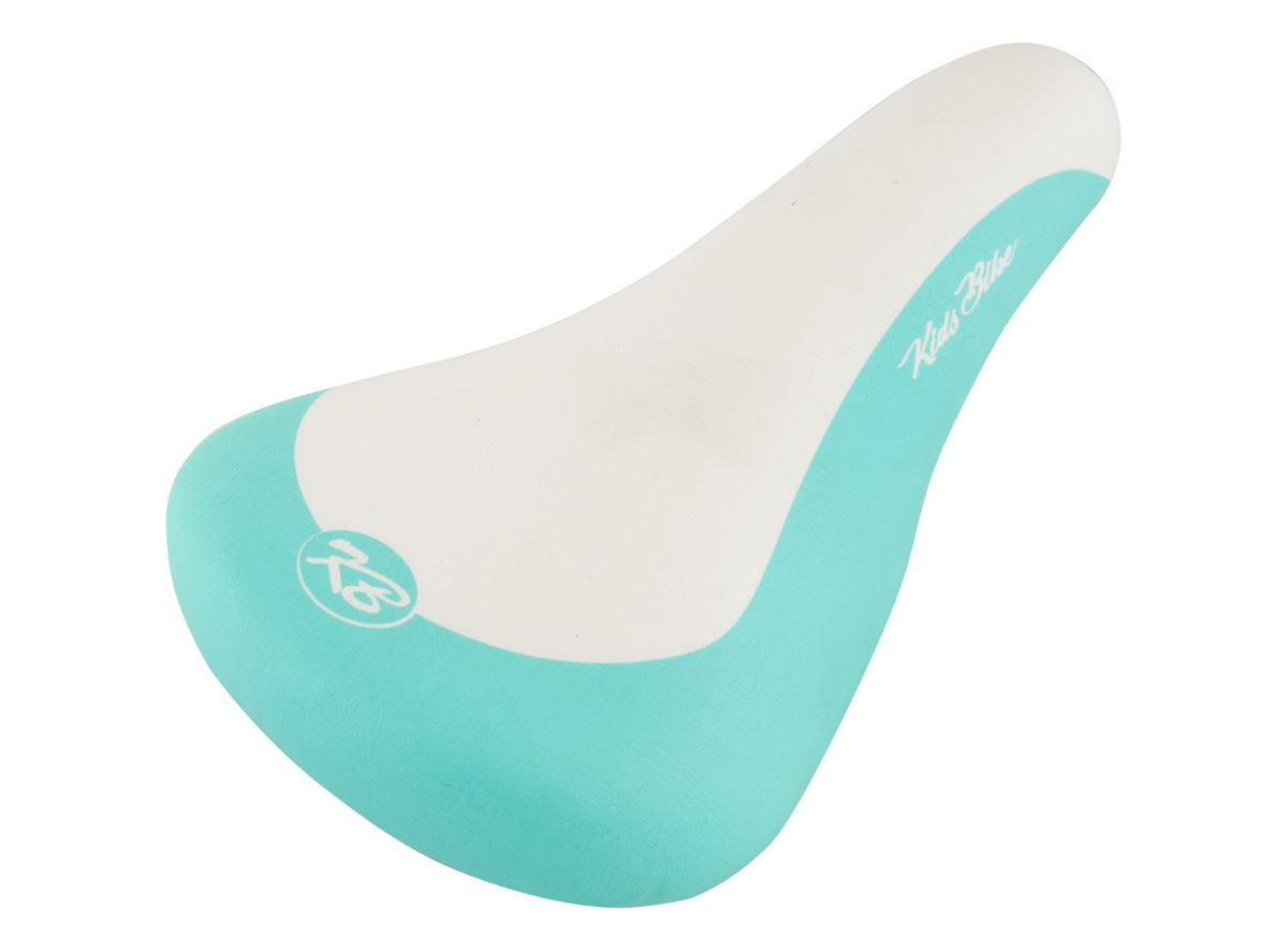 Dečije sedište za bicikl 16 tirkiz belo