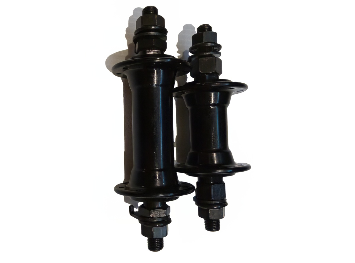 SET PREDNJA I ZADNJA GLAVA ALU CRNA ZA GUR GUR 3/8x14Gx16R 2024