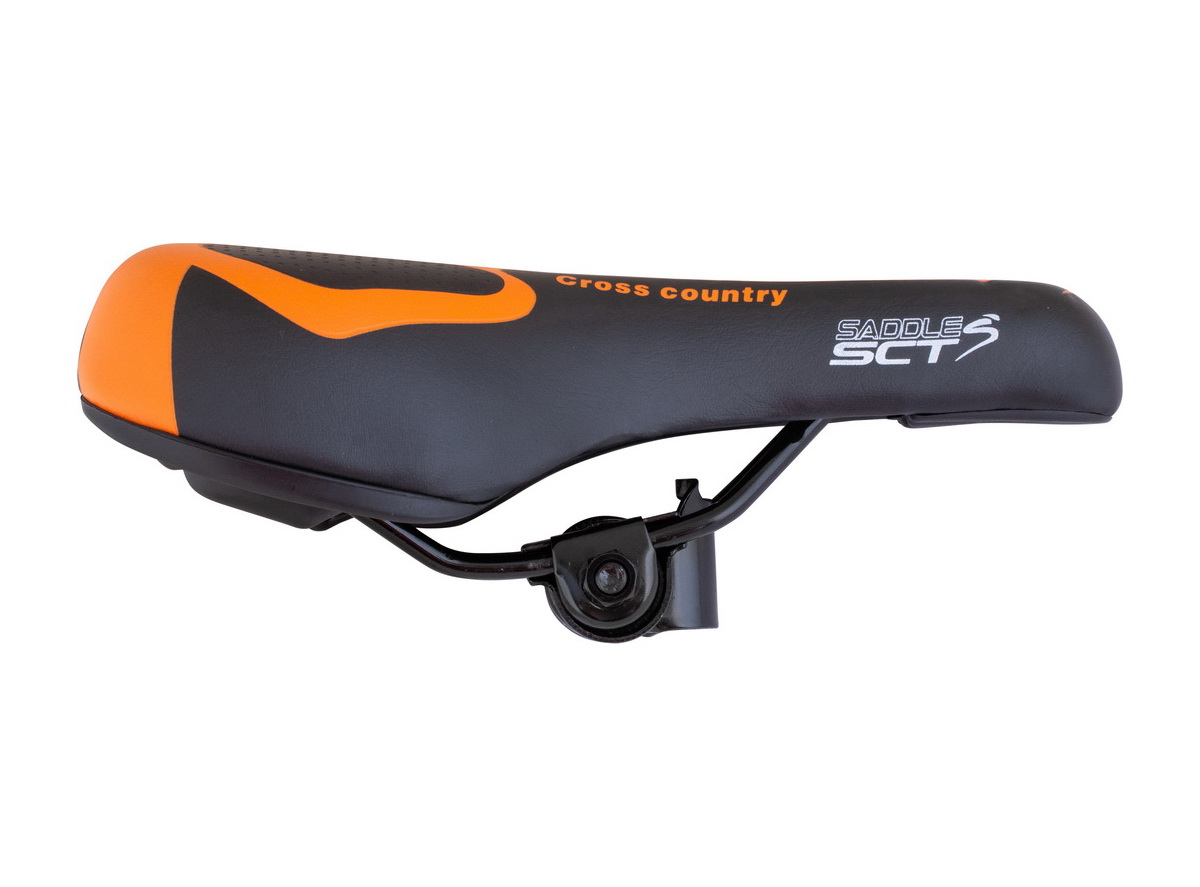 Sedlo mtb narandžasto crno cross country