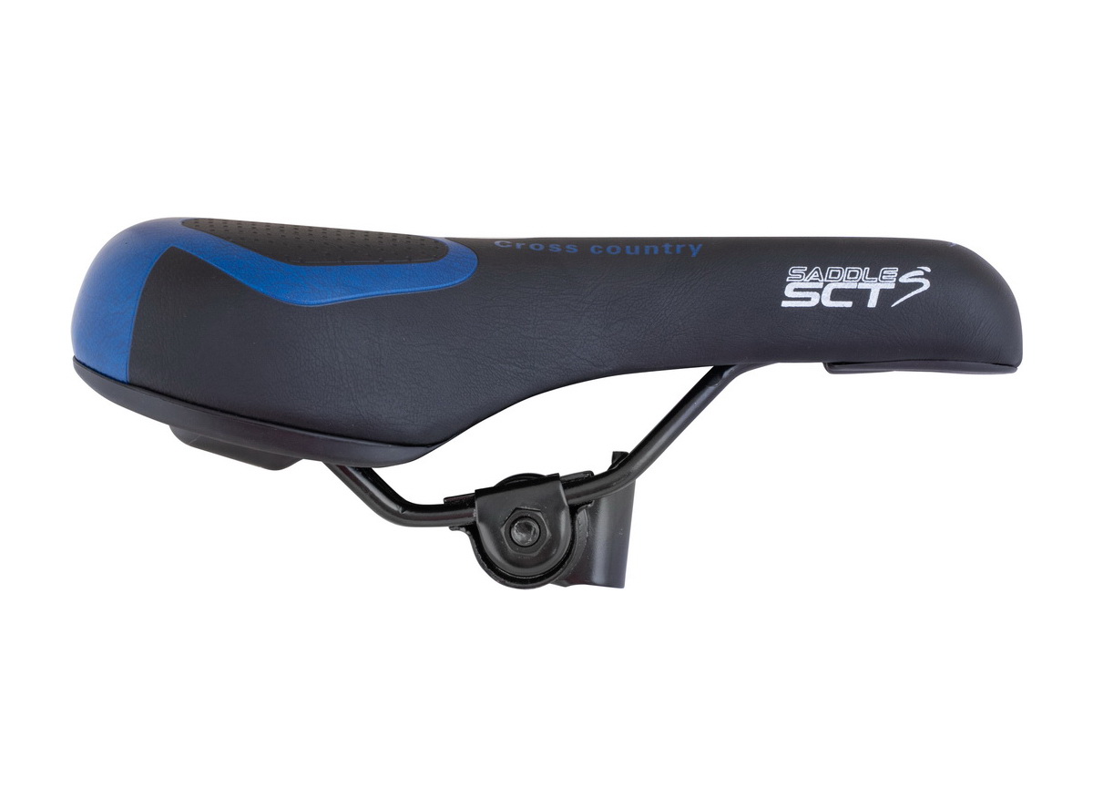 Sedlo mtb plavo crno cross country