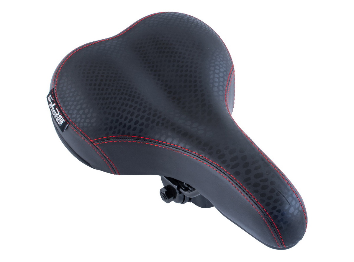 Sedlo city trekking step crno sivi konac 260x165mm