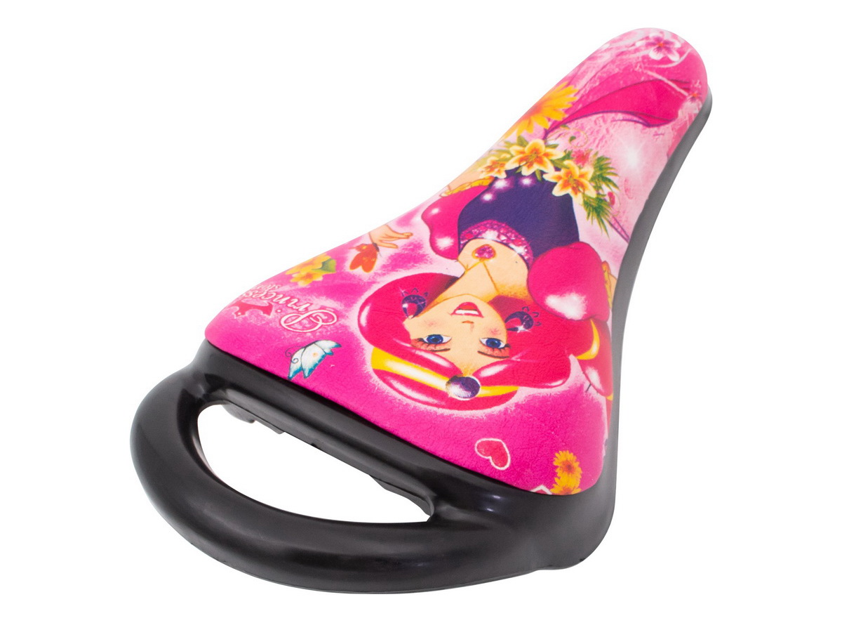 Sedlo za dečiji bicikl sa drškom hentai roze