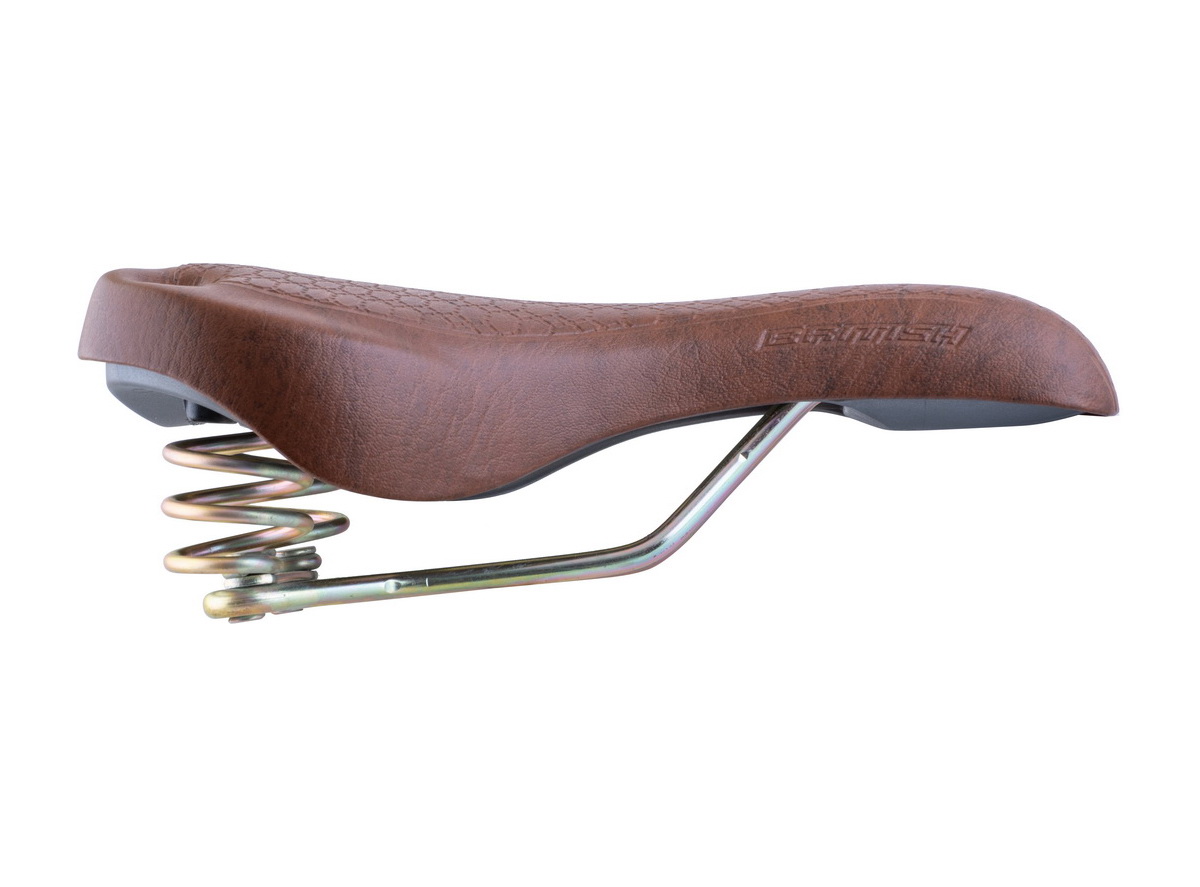 Sedlo british braon scansano boja zlatne opruge