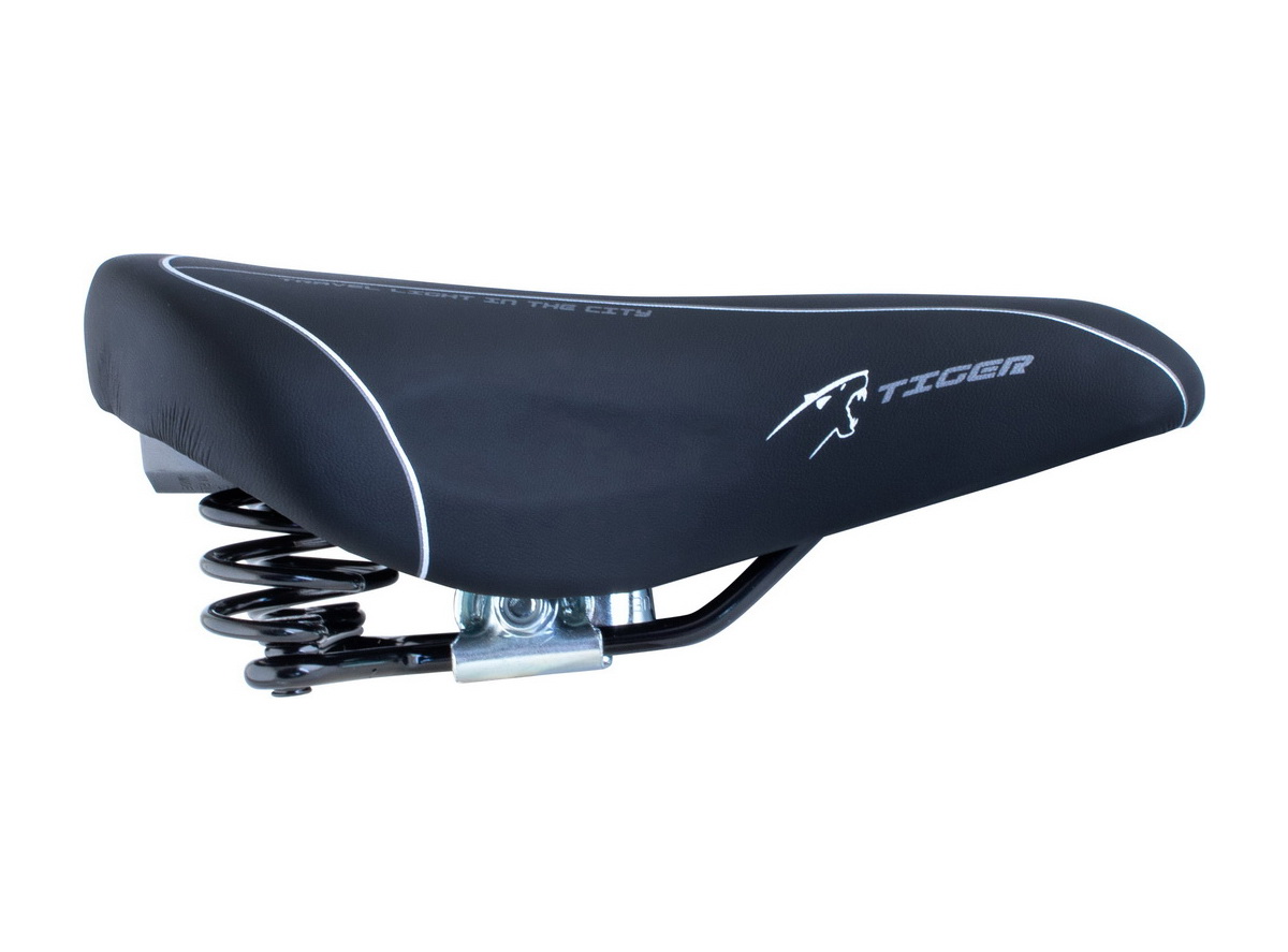 Sedlo tiger mtb crno sa oprugama (art.063b)