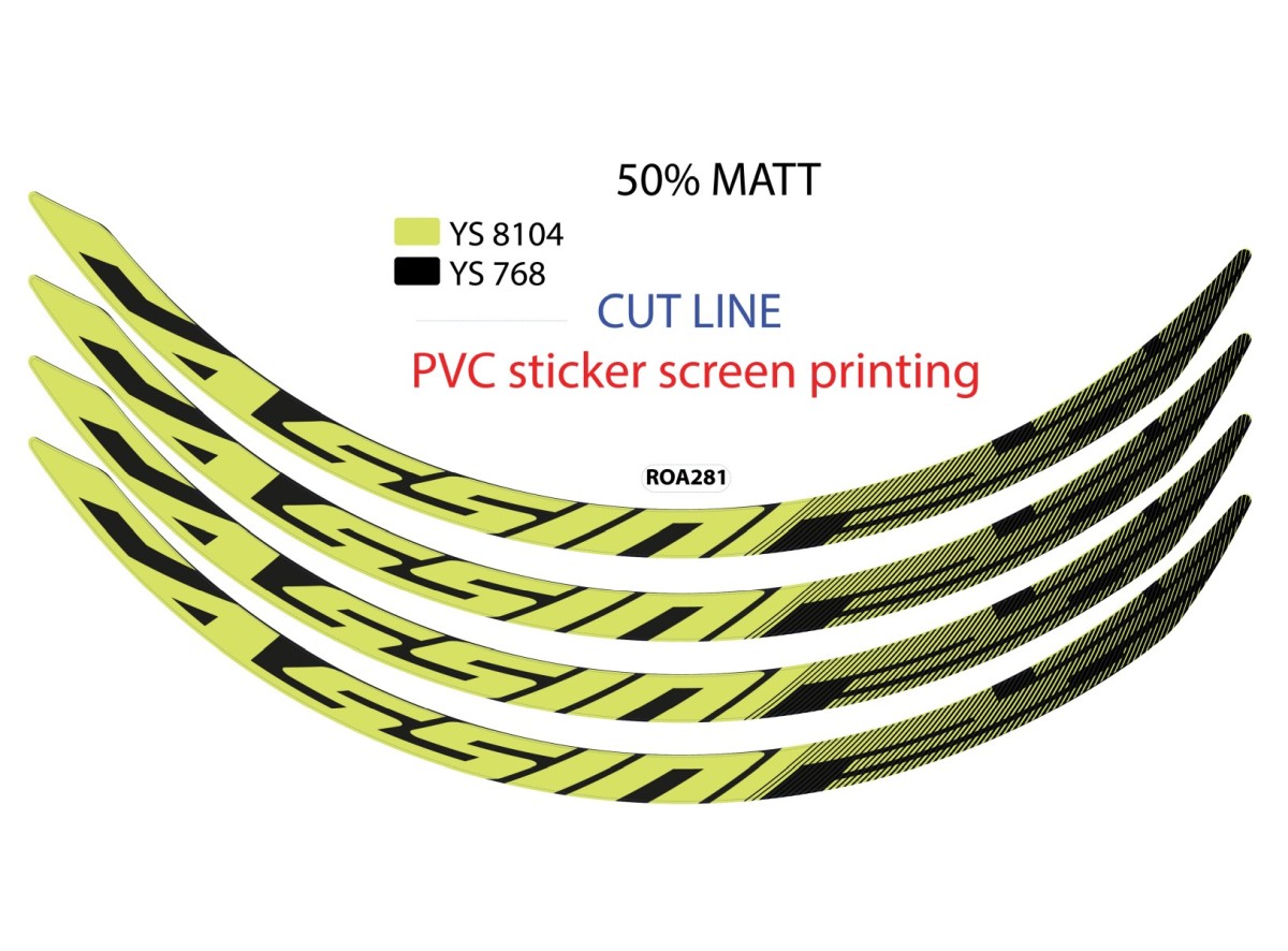 NAL.P.VEN SET PVC STIKERA ZA ROA281 2021