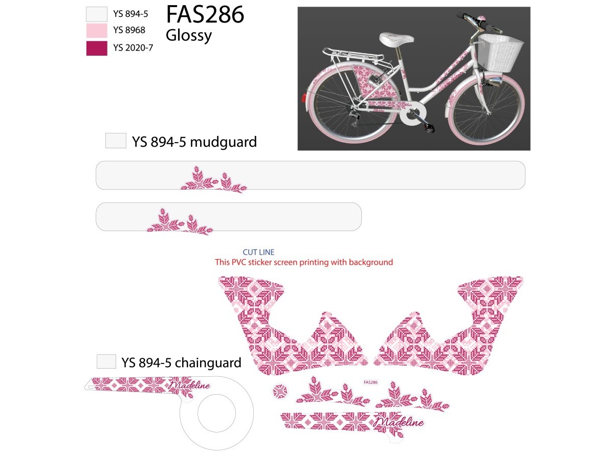 NAL.P.VEN SET STIKERA ZA FAS286 MADELINE 2021 !