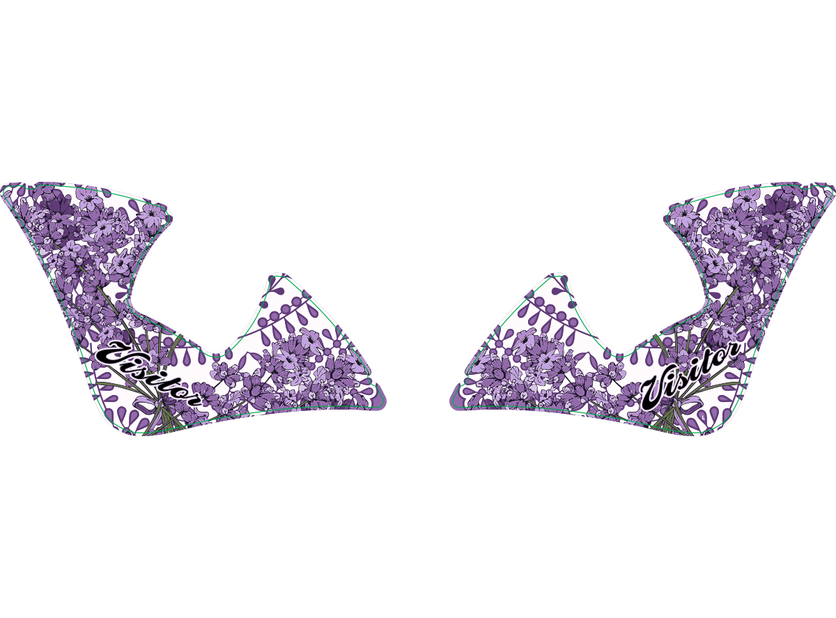 NAL.P.VEN ZA SUKNJOBRAN FAS2810 VISITOR LAVENDER BELO LJUBICASTI 2019