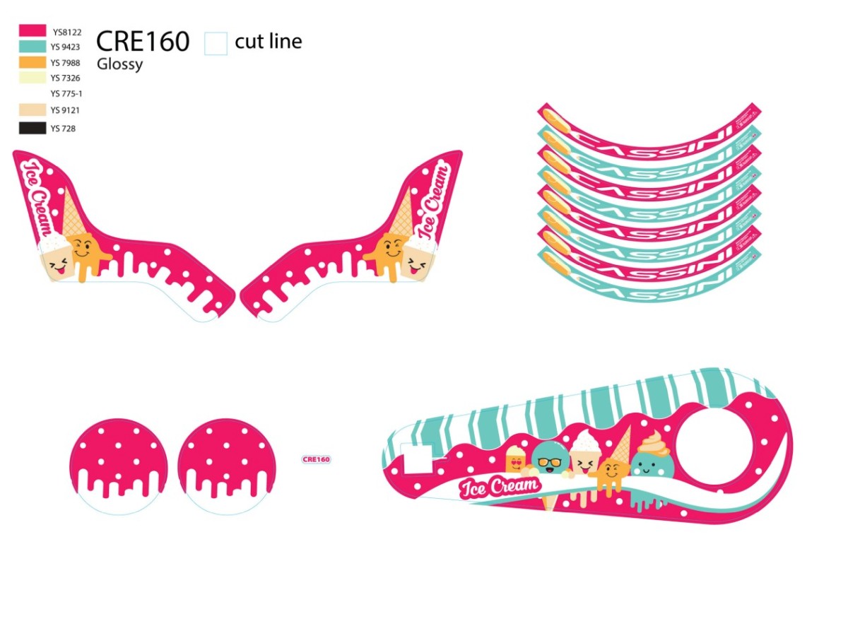 NAL.P.VEN cre160 creme 16 set nalepnica 2022