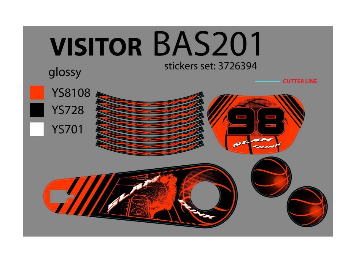 NAL.P.VEN .bas201 basket 20 set nalepnica 2022