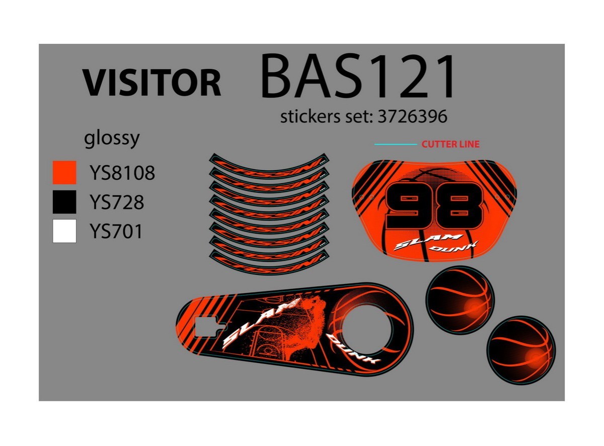 NAL.P.VEN bas121 basket 12 set nalepnica 2022