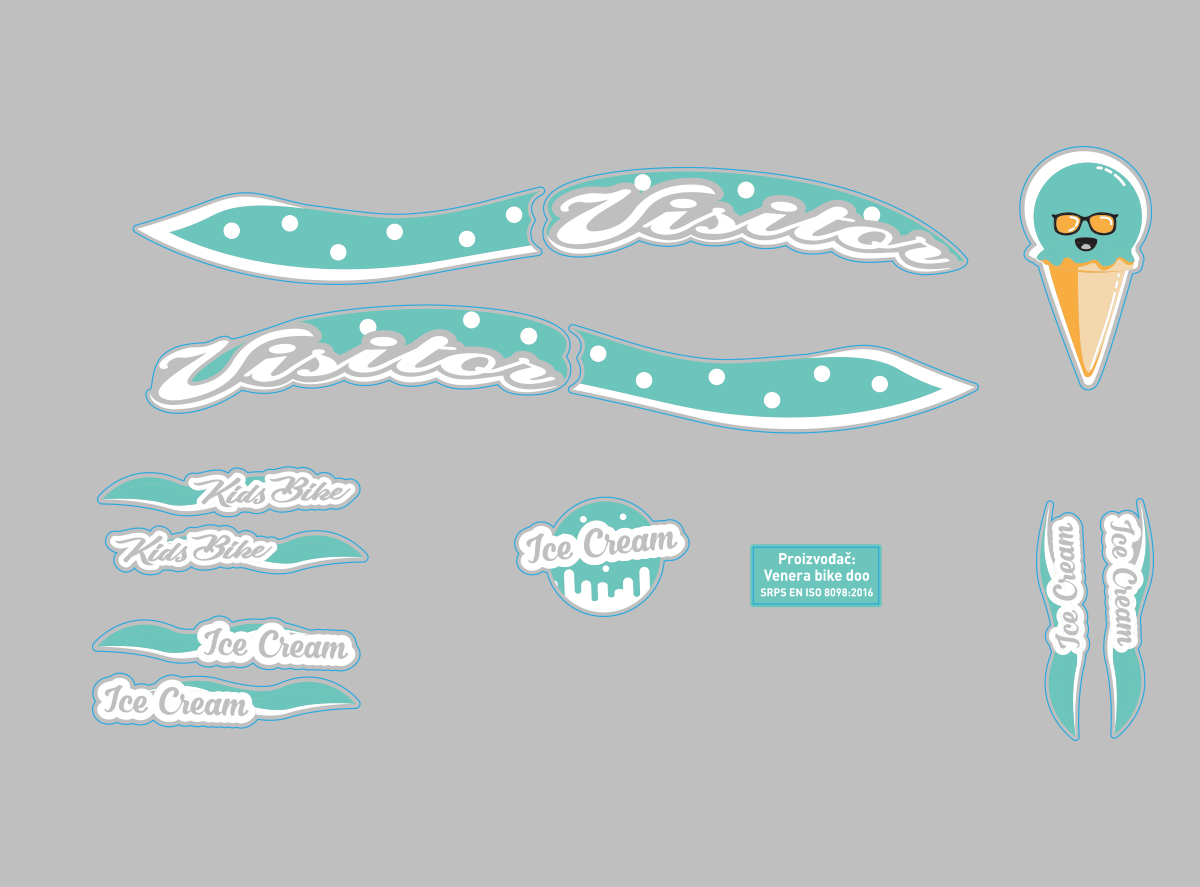 NAL.P.RAM.VEN STICKER CRE122DZTVKK/24AR14P14/12"8"