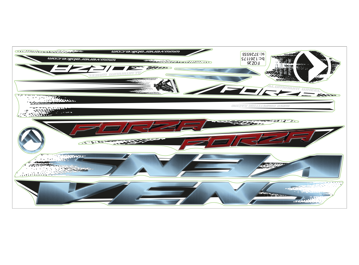 NAL.P.RAM.VEN STICKER FOZ262MTVVB/24AR2P10/XL22"