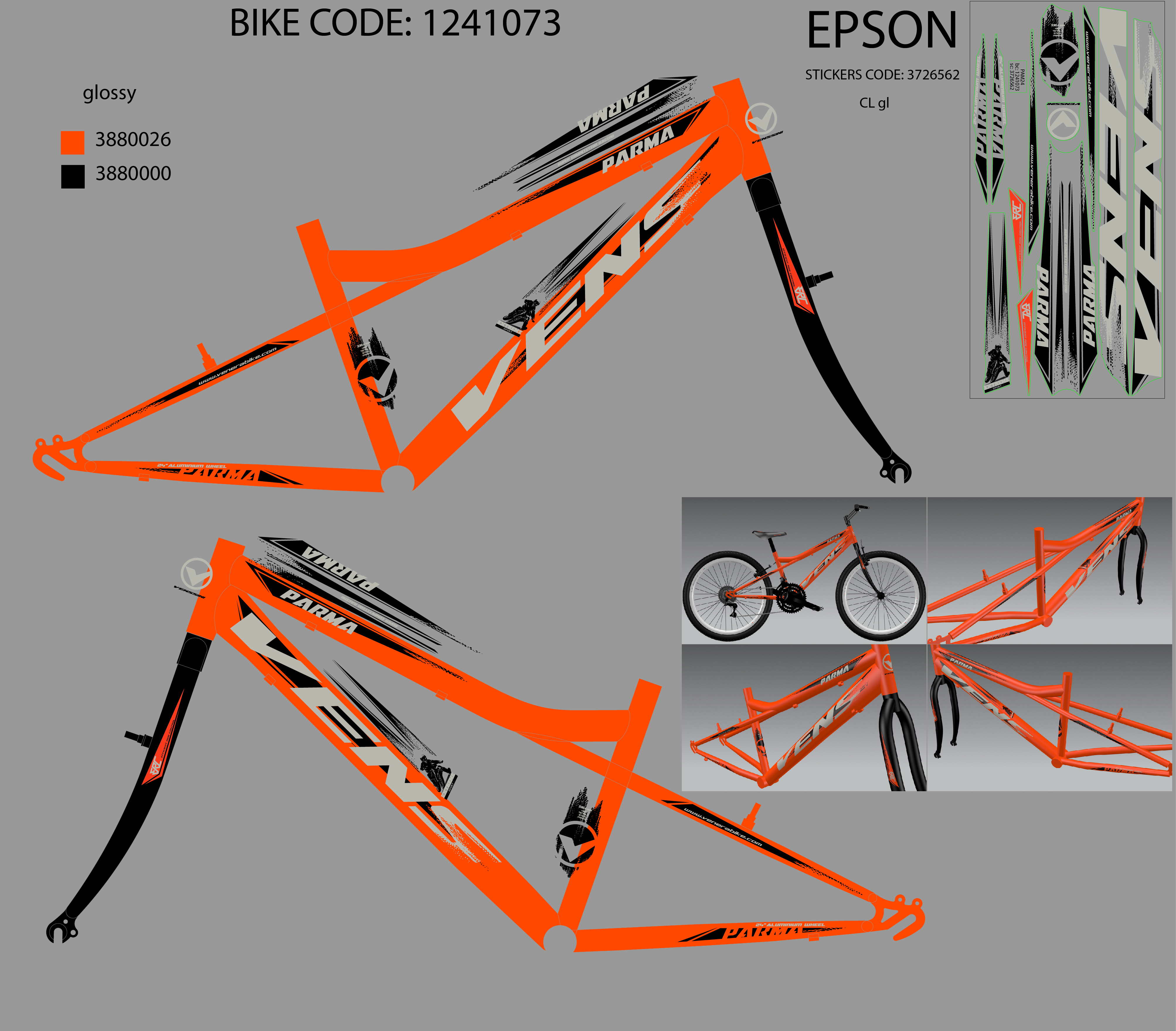 F.VILA ZA RAM PAM242MTVVB/24AR10P5/S13"-3182450  2024 ##