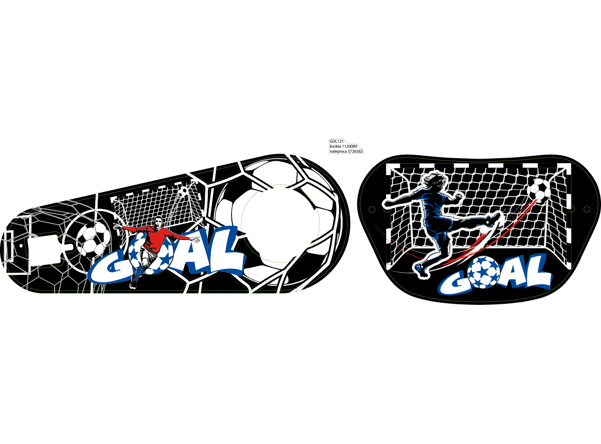 NAL.P.VEN .GOL122DMTVKK/241K14P1/12"8" SET NALEPNICA