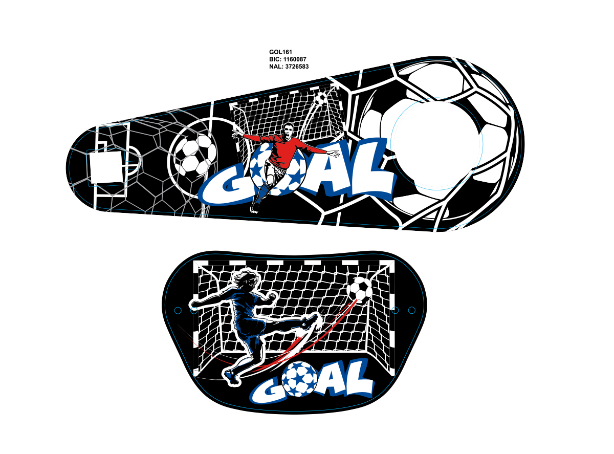 NAL.P.VEN GOL162DMTVKK/241K14P1/16"9" SET NALEPNICA