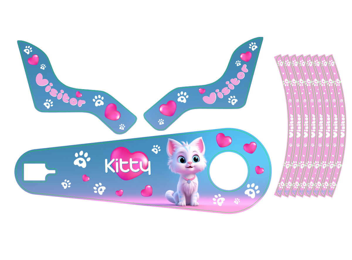 NAL.P.VEN KIT202DZTVKK/24AK12P9/20"11" SET NALEPNICA