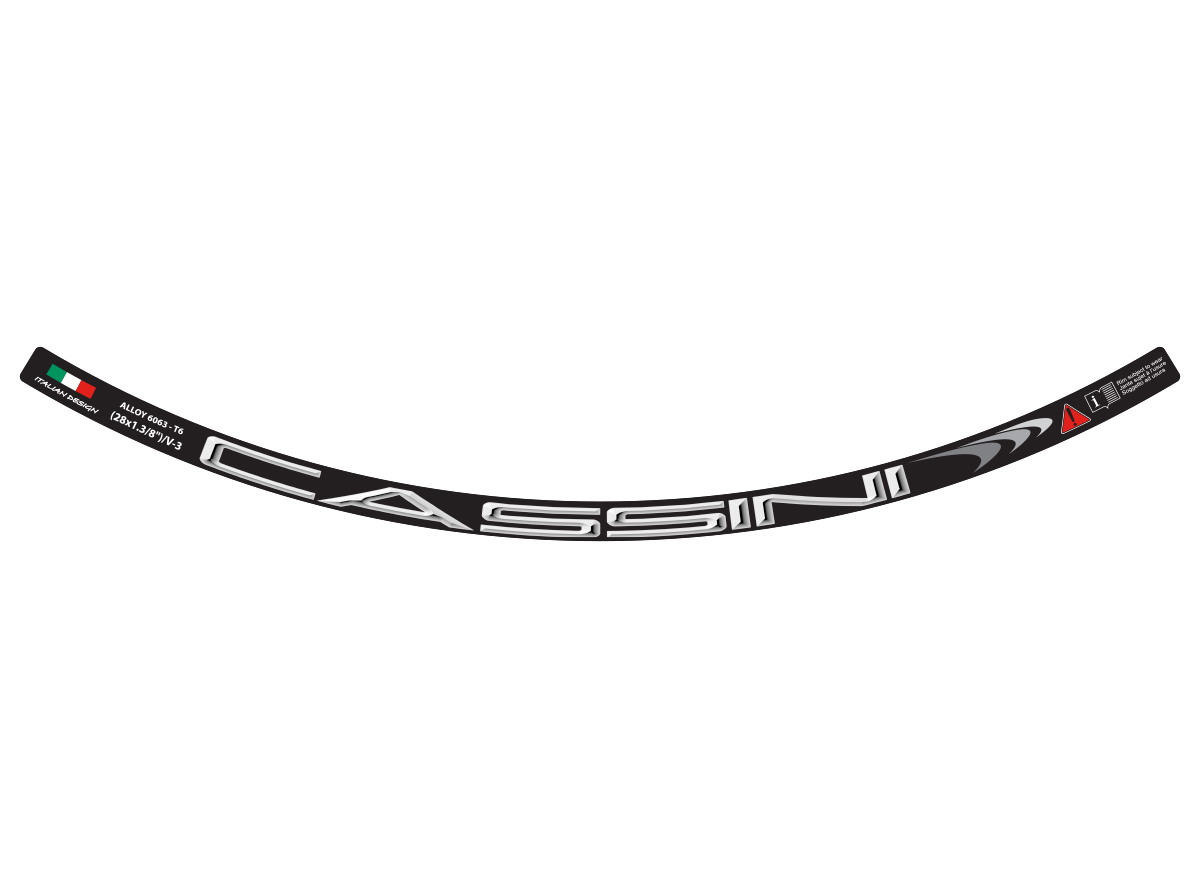 NAL.P.VEN CASSINI ZA OBRUC 28x1.3/8" CRNE BOJE ZA V-3 PROFIL 2025