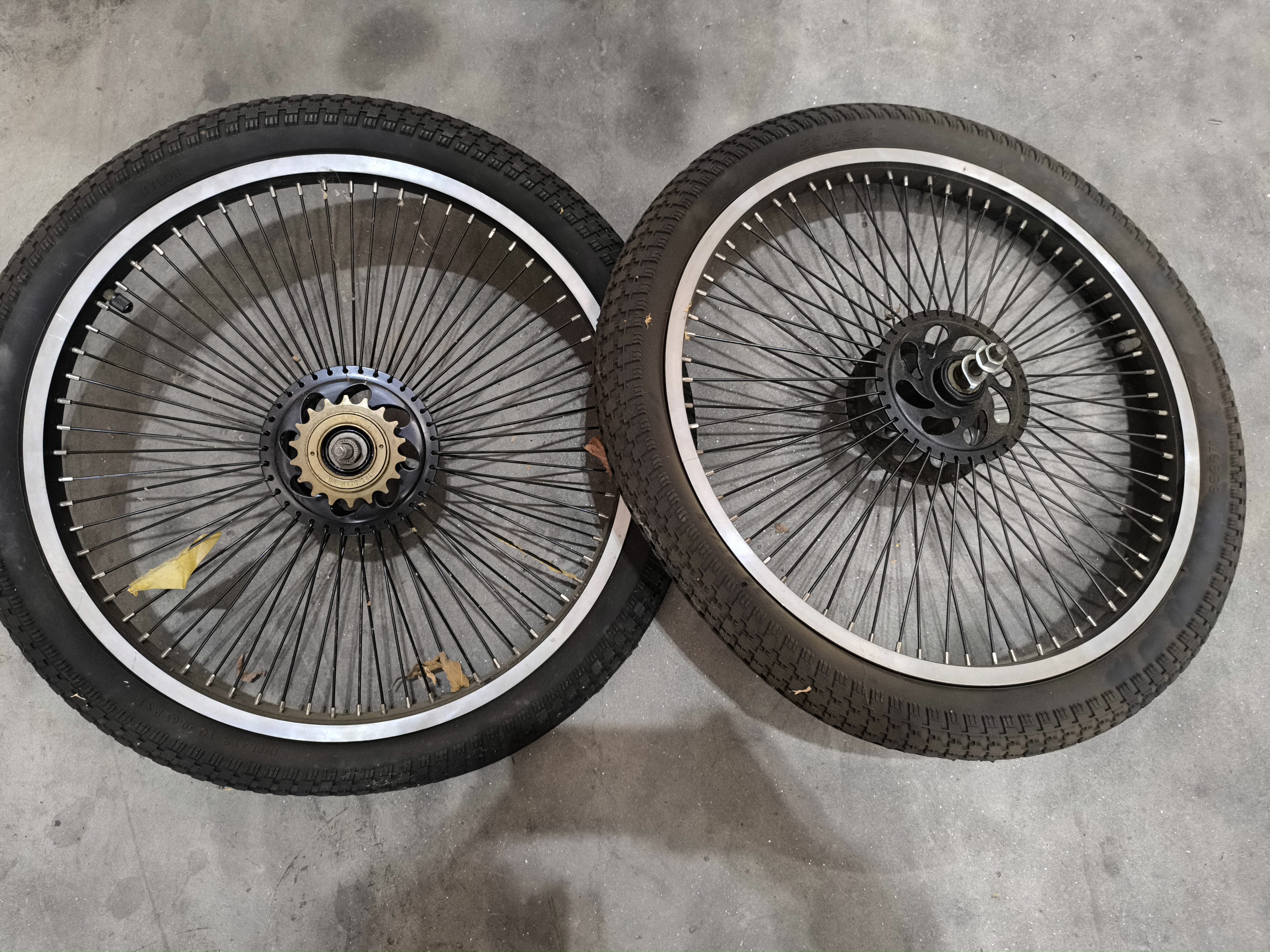 TOCKOVI ZA BMX PAR PREDNJI I ZADNJI