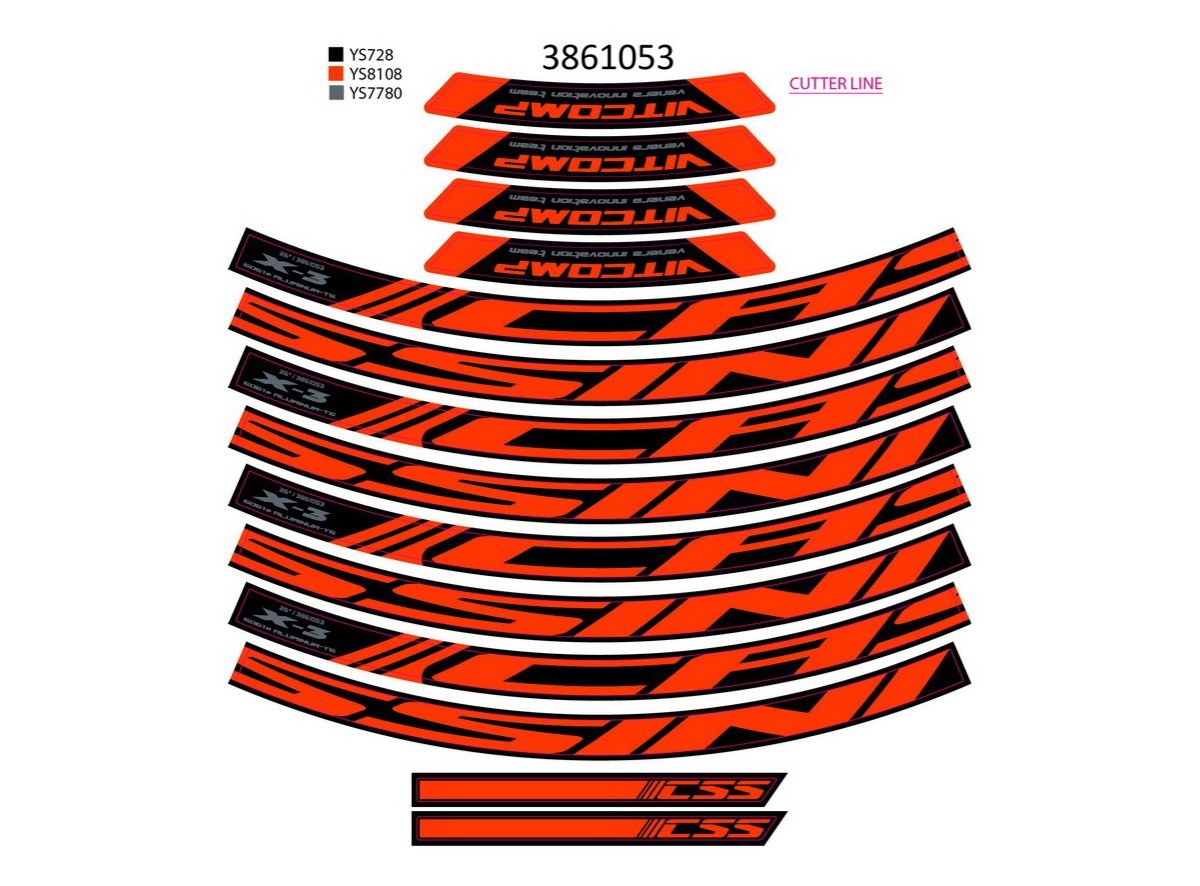 NAL.P.KIN  t+g 26x3.m neon narandzaste ys8108 2021 !