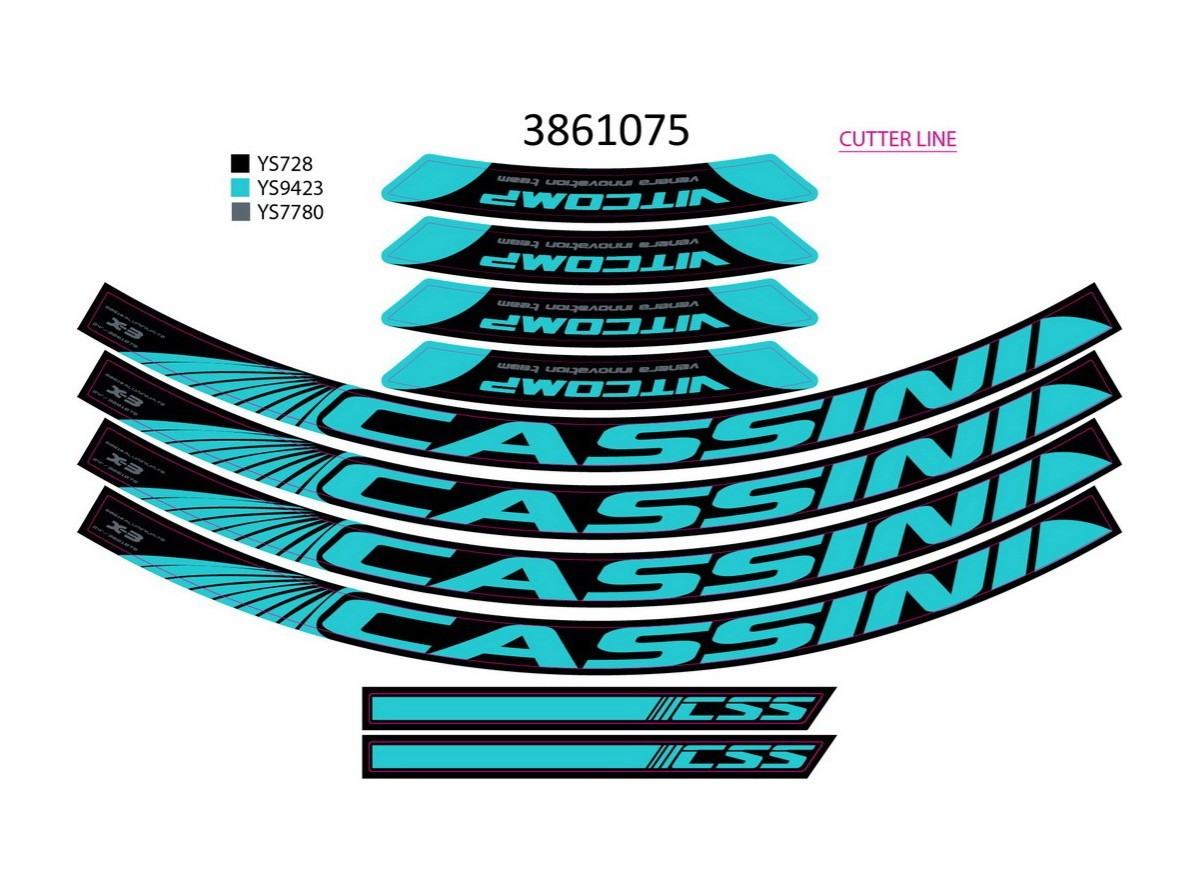 NAL.P.VEN t+g 24x3.z tirkiz ys9423 2021 !