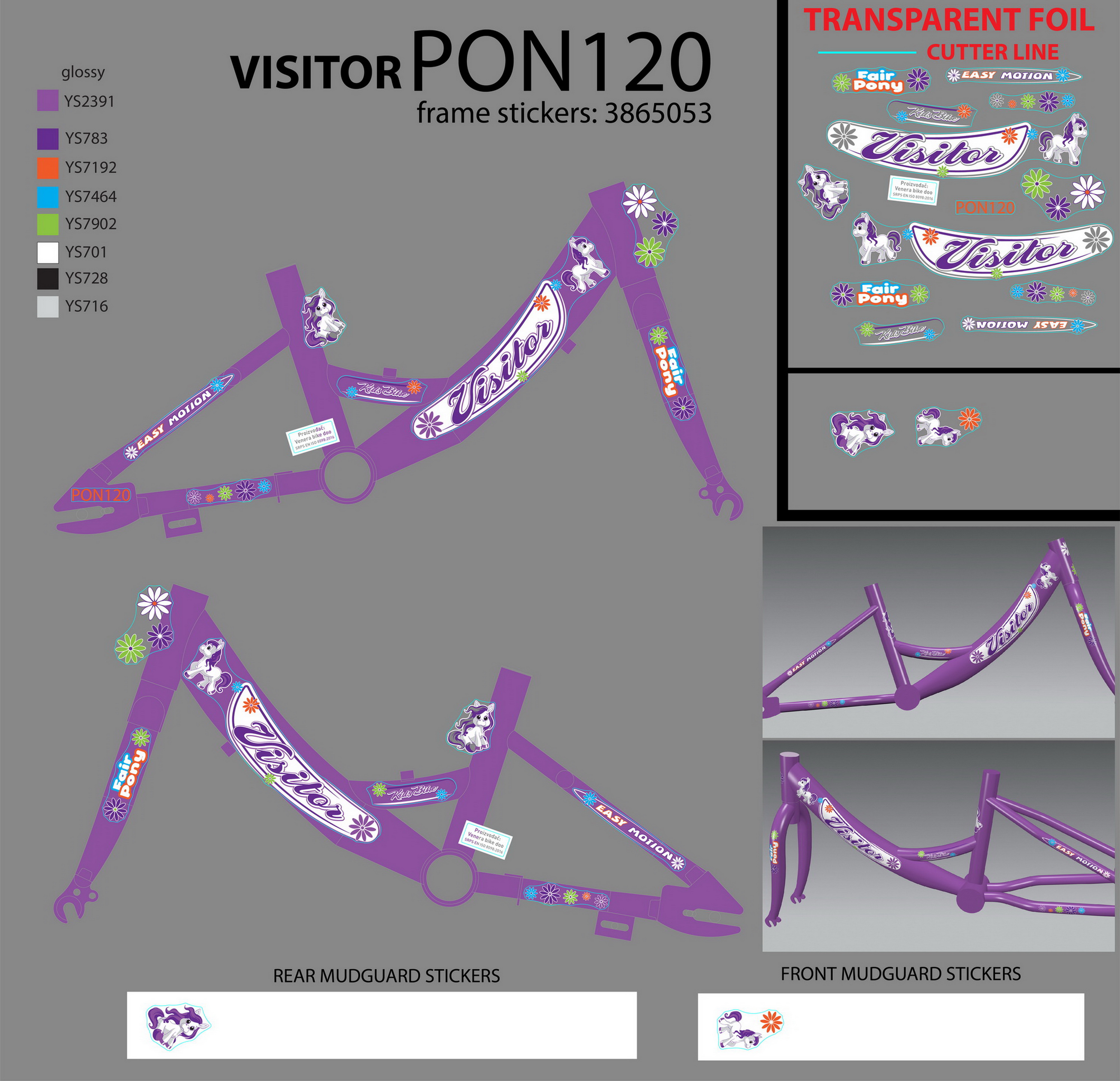 NAL.P.RAM.VEN sticker pon120 2021 @@@