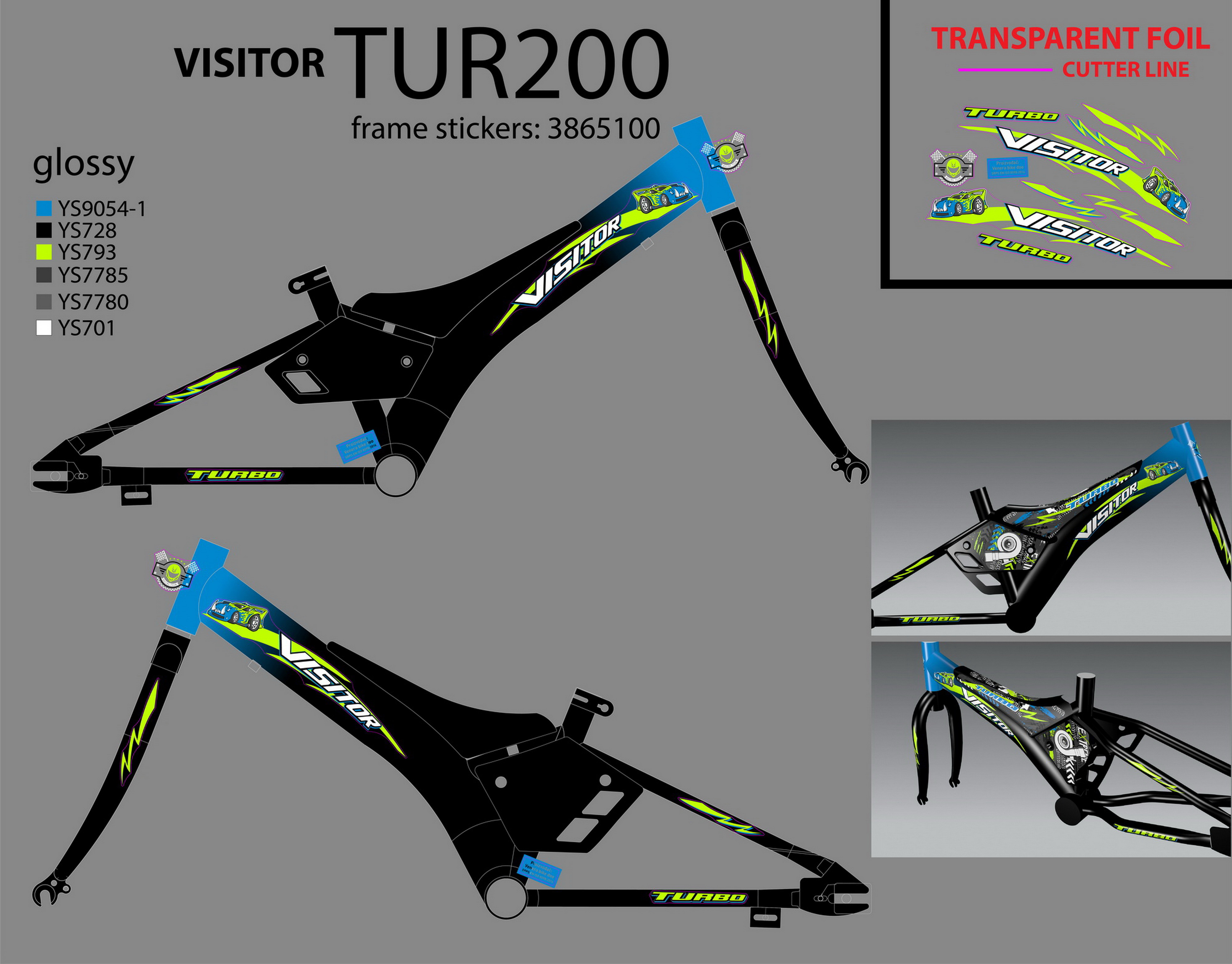 NAL.P.RAM.VEN sticker tur200 2021 @@@