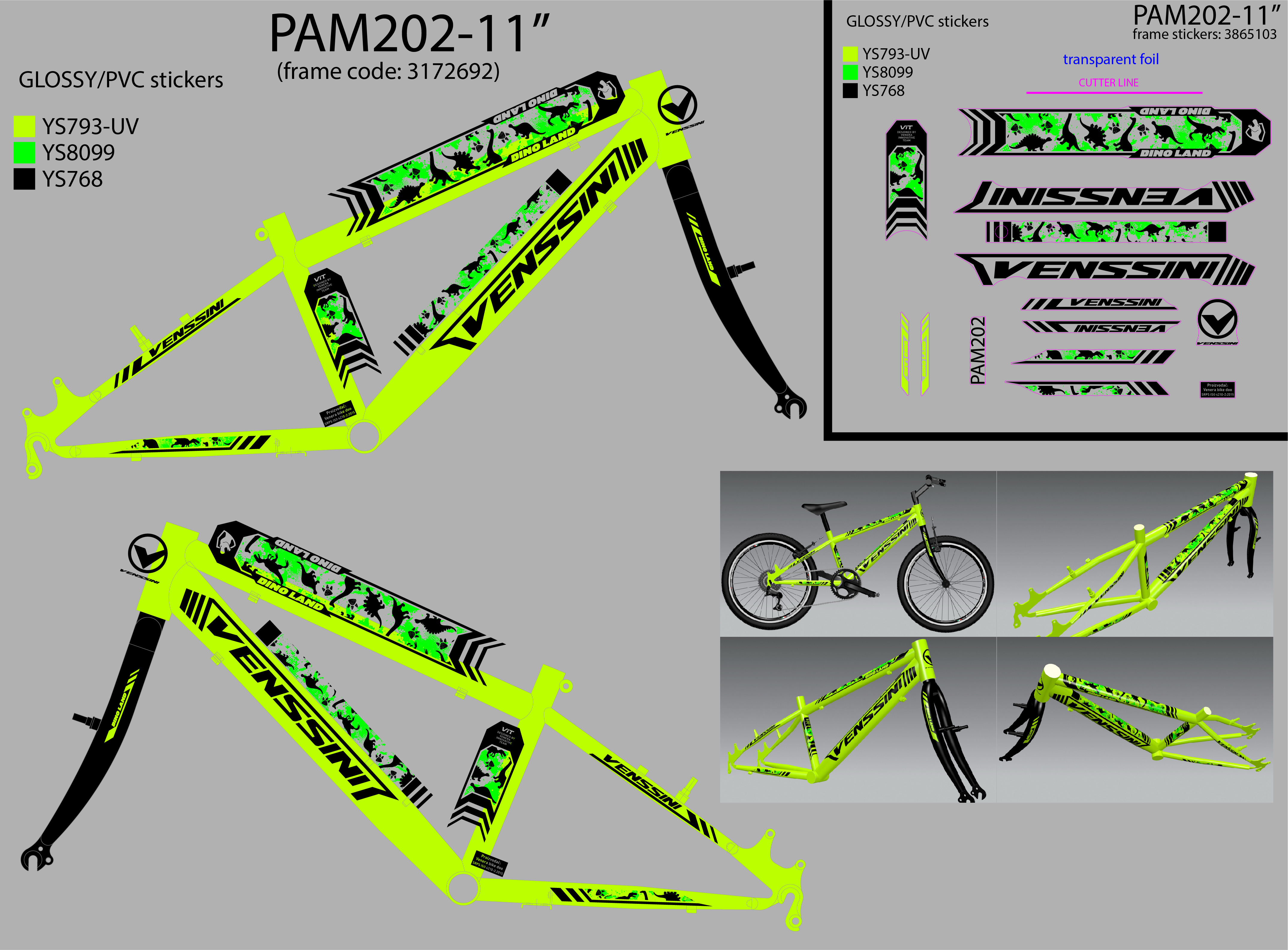 PAM202MTVVB/24AR6P3/XXS11" F.RAM CASSINI ZA  VENSSINI PARMA