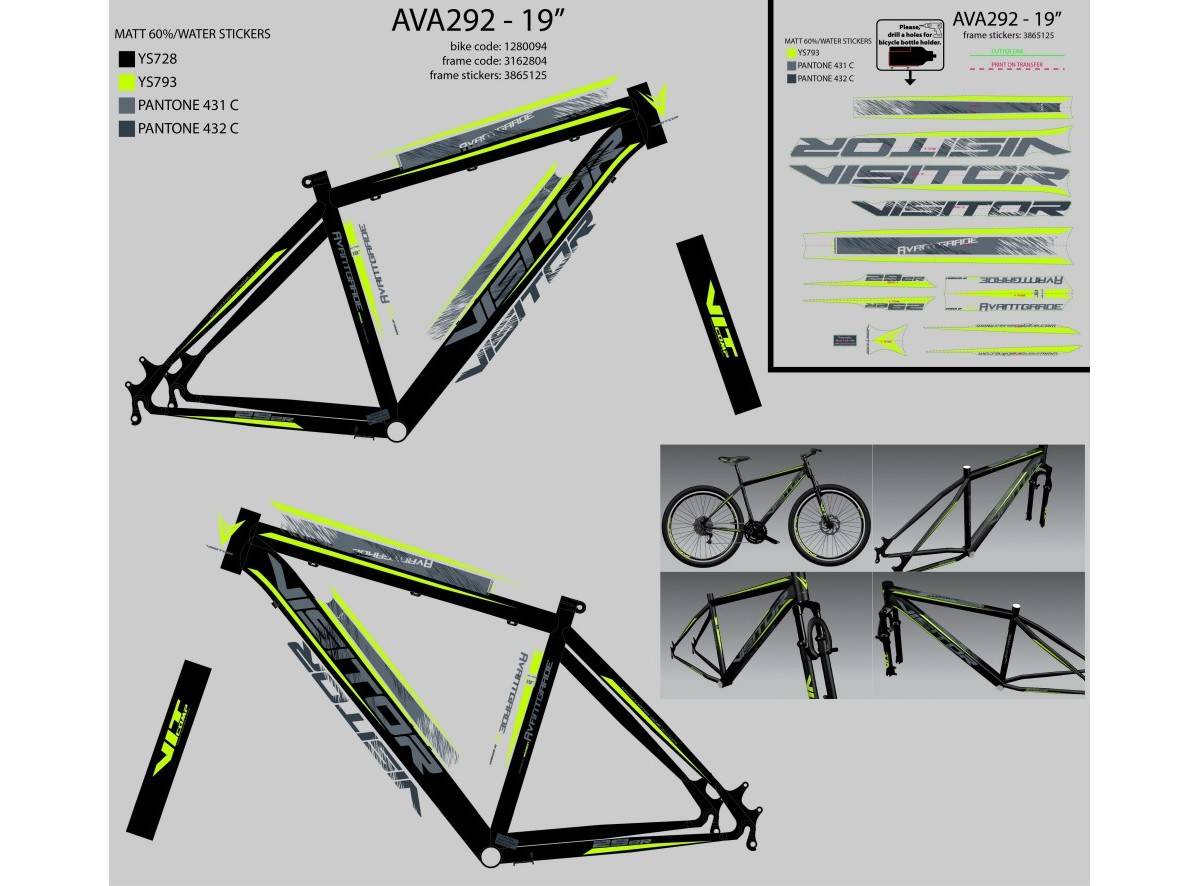 NAL.W.KINA ram water sticker ava291 ava292 2022 @@@