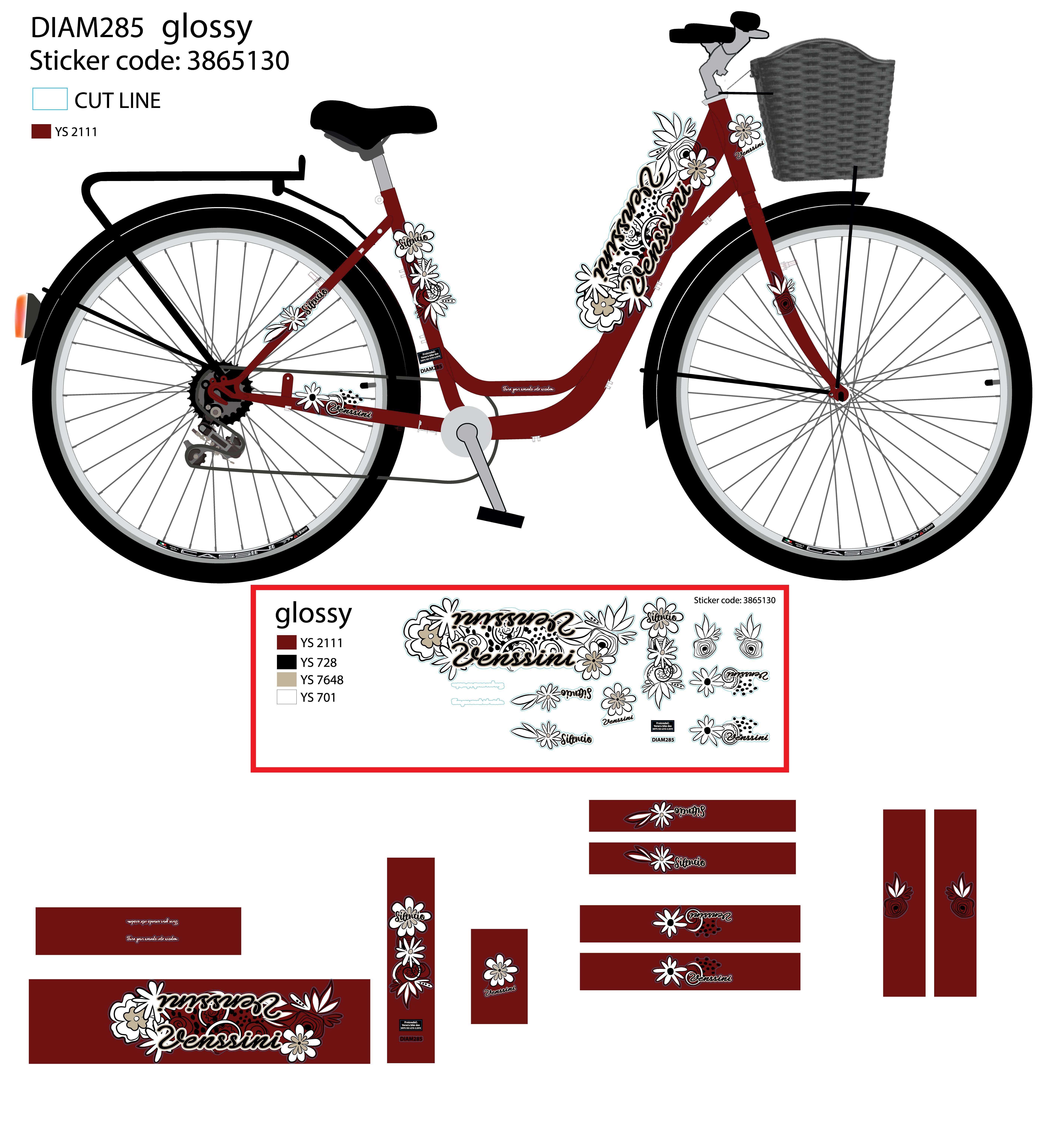 NAL.P.RAM.VEN sticker diam285 2021 @@@