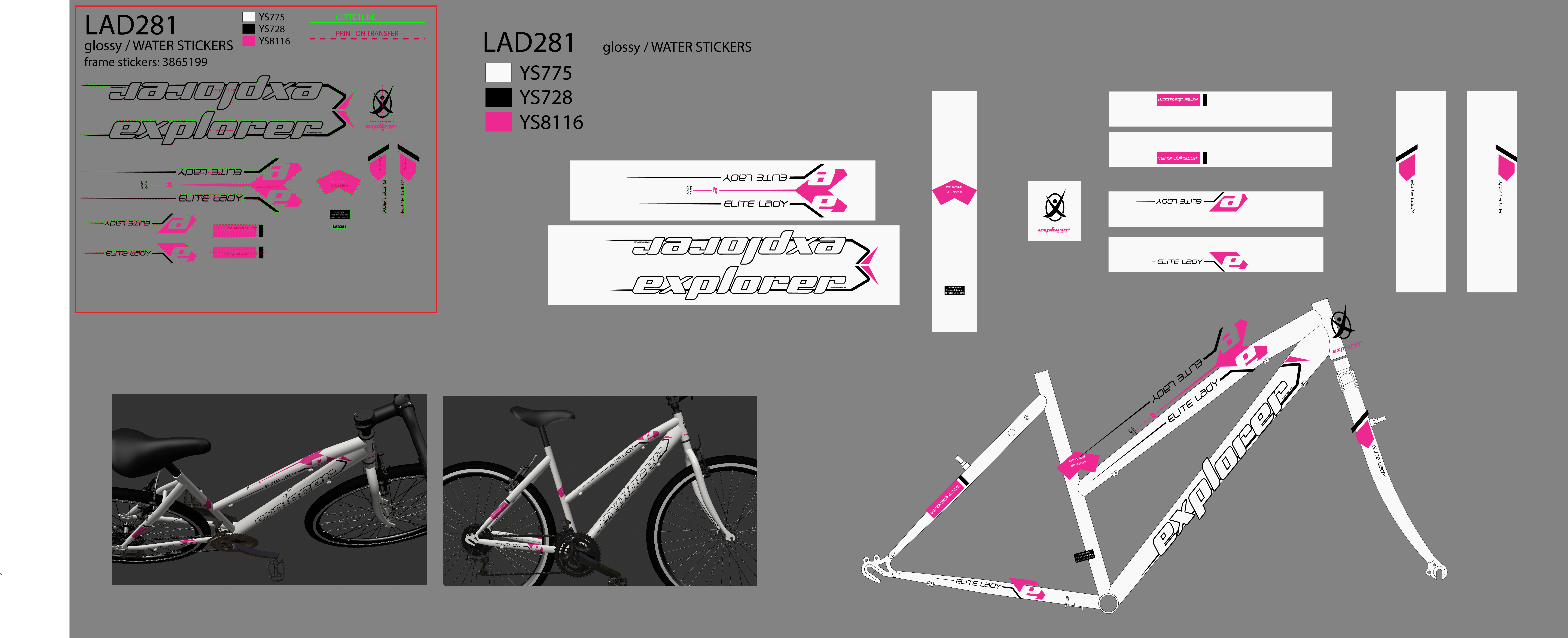 Lad281 28/19 F.RAM CASSINI za explorer lady beli 2021 @@