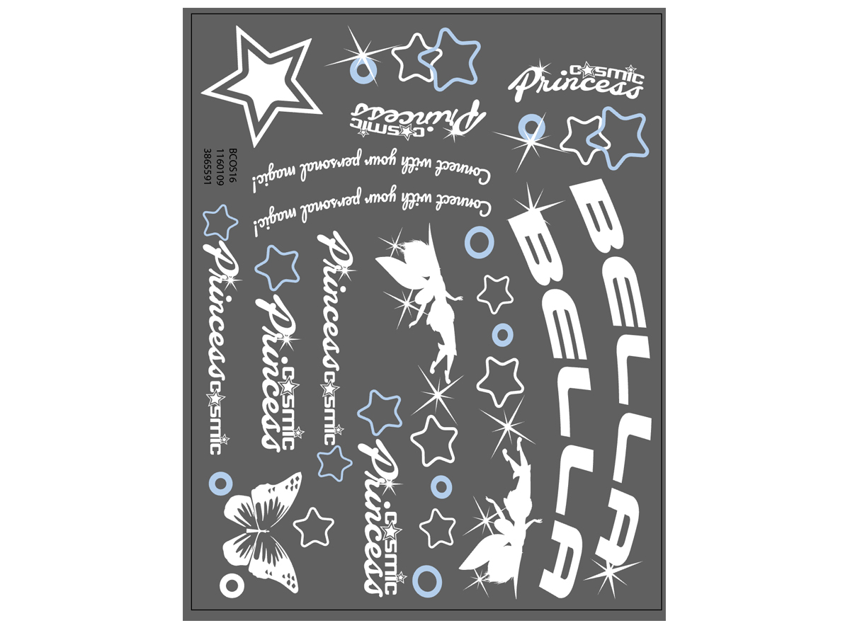 NAL.P.RAM. VEN COS162DZTVKK/25AK12P2/9" BELA160 16" COS.PRINCESS DELTA DECIJI B. KONTRA CRVENO TIRKI