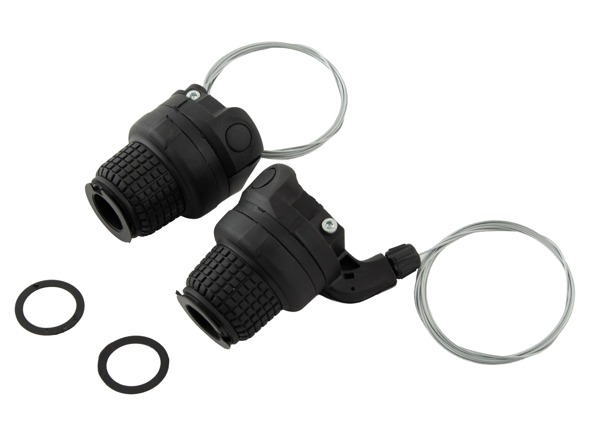 Ručice menjača 3/6 index revo shift crne