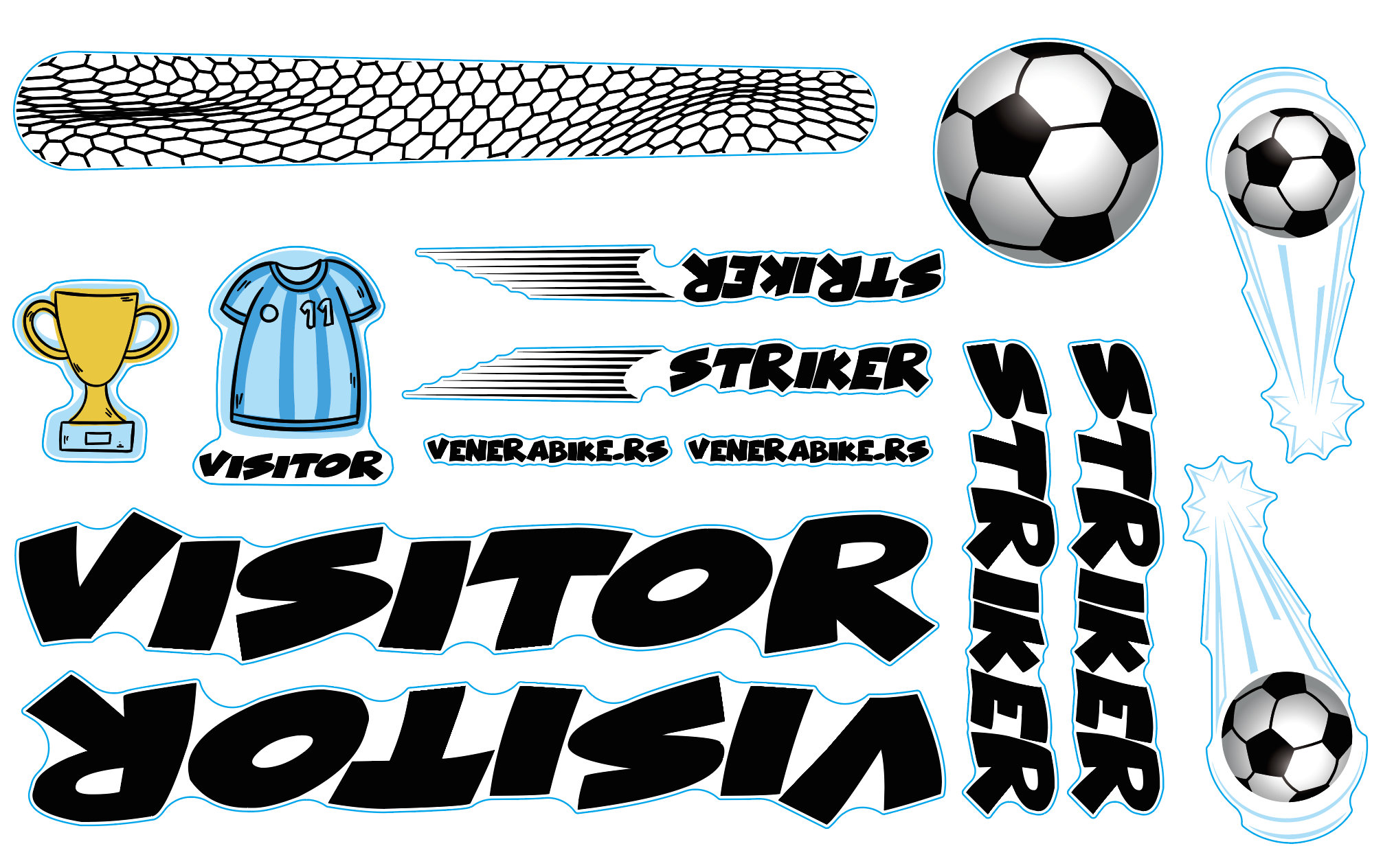 NAL.P.VEN CASSINI MODEL 7 12"_3dizajn SET NALEPNICA 2026