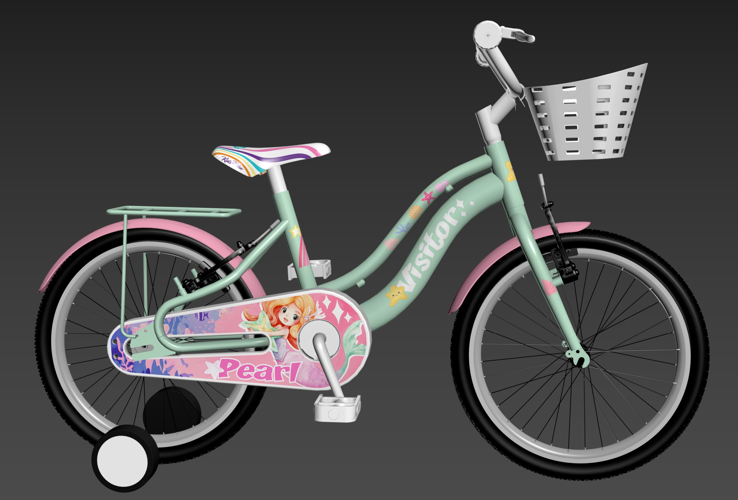 MODEL 6 20"_2dizajn F.RAM CASSINI VISITOR Pearl zeleni 2026 @@