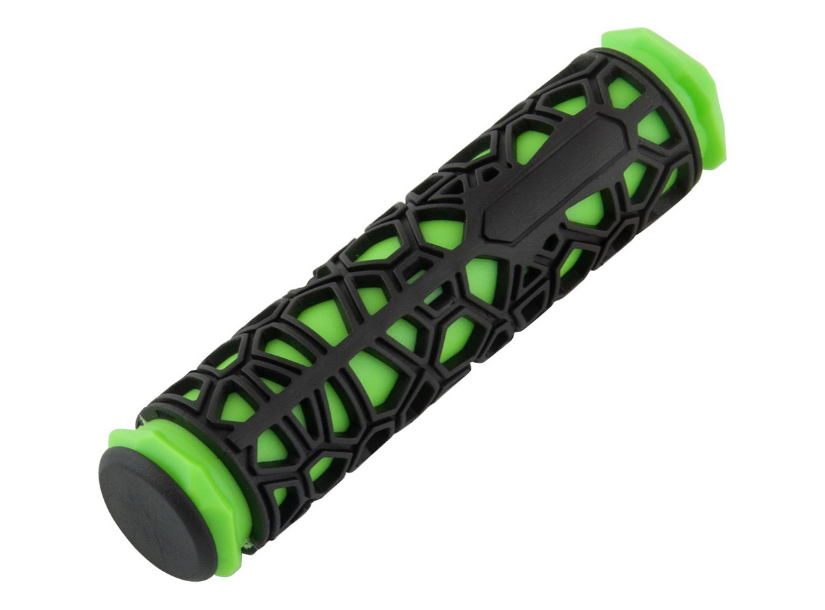 Ručke volana spider crno zelene 130mm