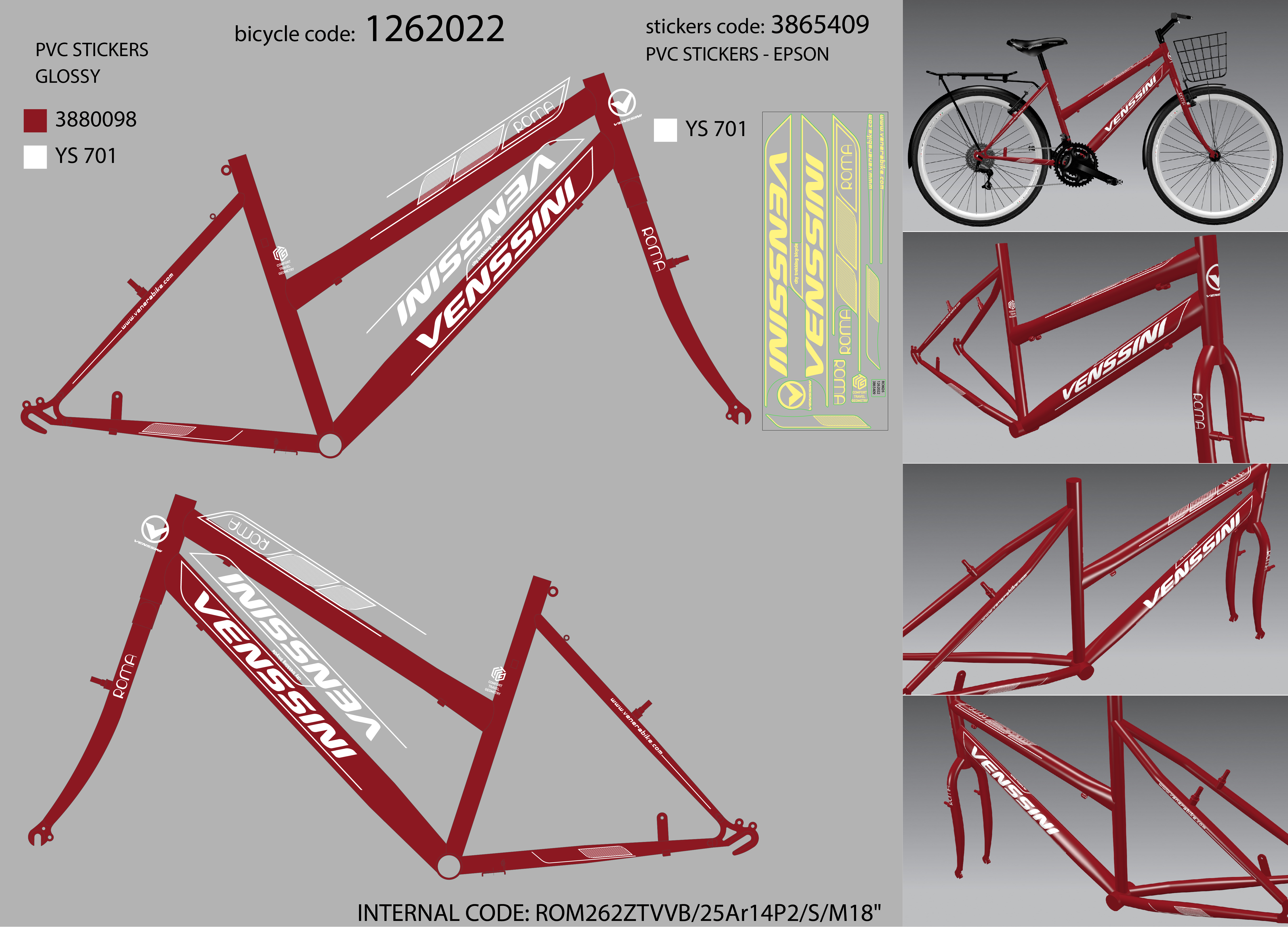 NAL.P.RAM.VEN ROM262ZTVVB/25AR14P2/S/M18" 2025